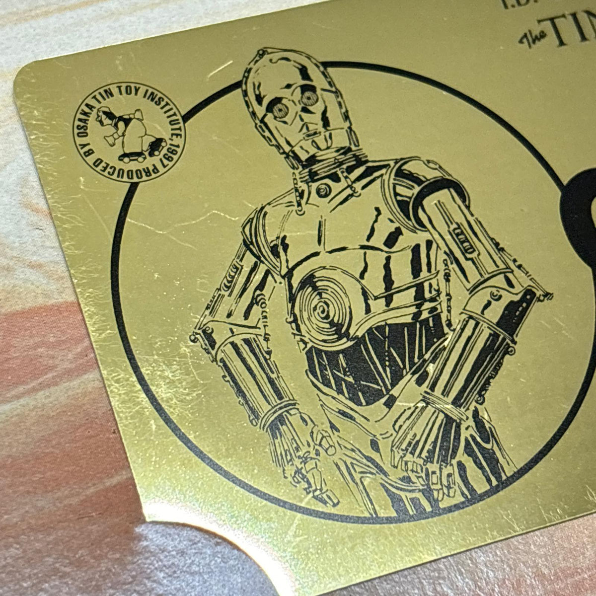 C-3PO WIND UP TIN TOY ゼンマイ駆動 スターウォーズ OSAKA TIN TOY フィギュア/グッズ
