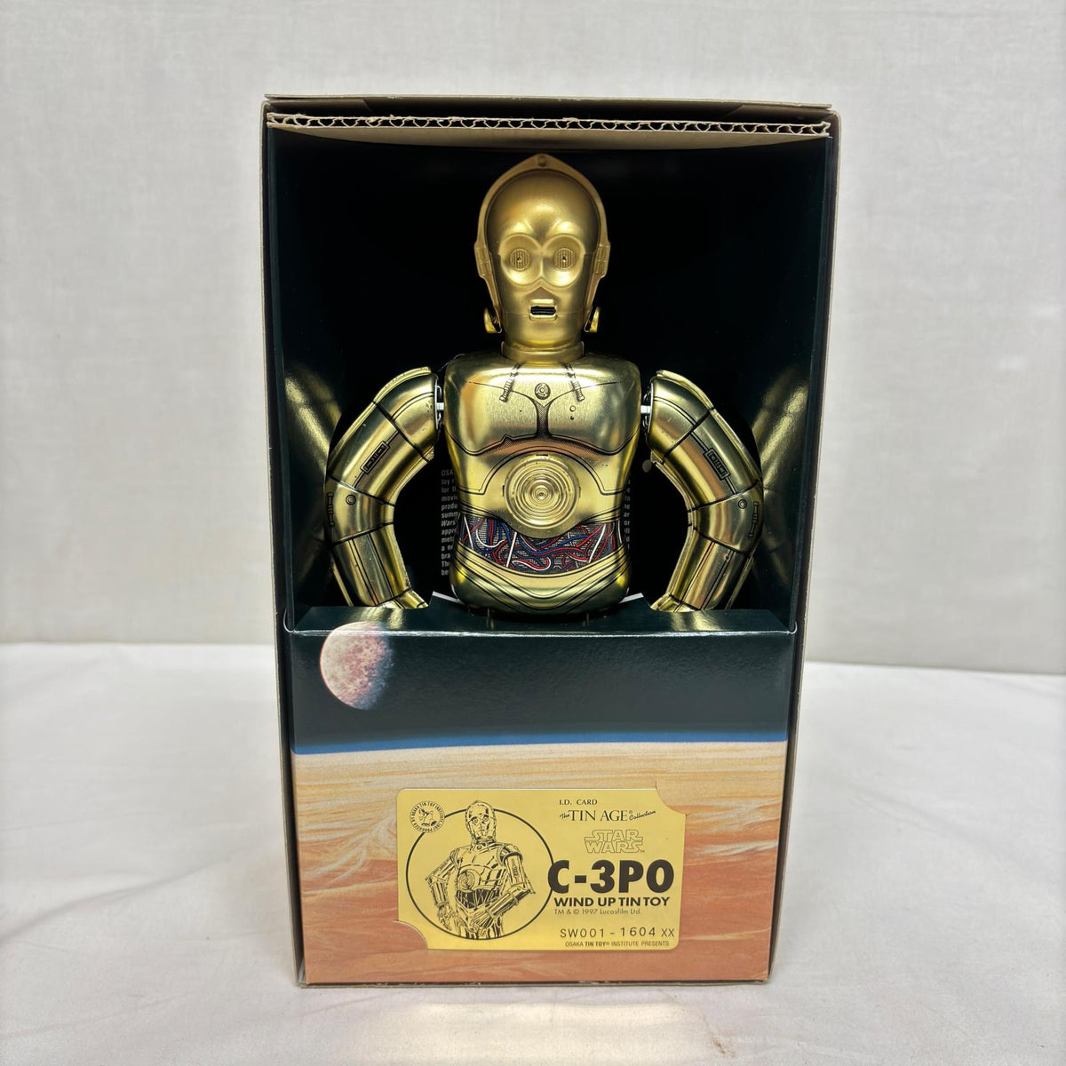 C-3PO WIND UP TIN TOY ゼンマイ駆動 スターウォーズ OSAKA TIN TOY フィギュア/グッズ