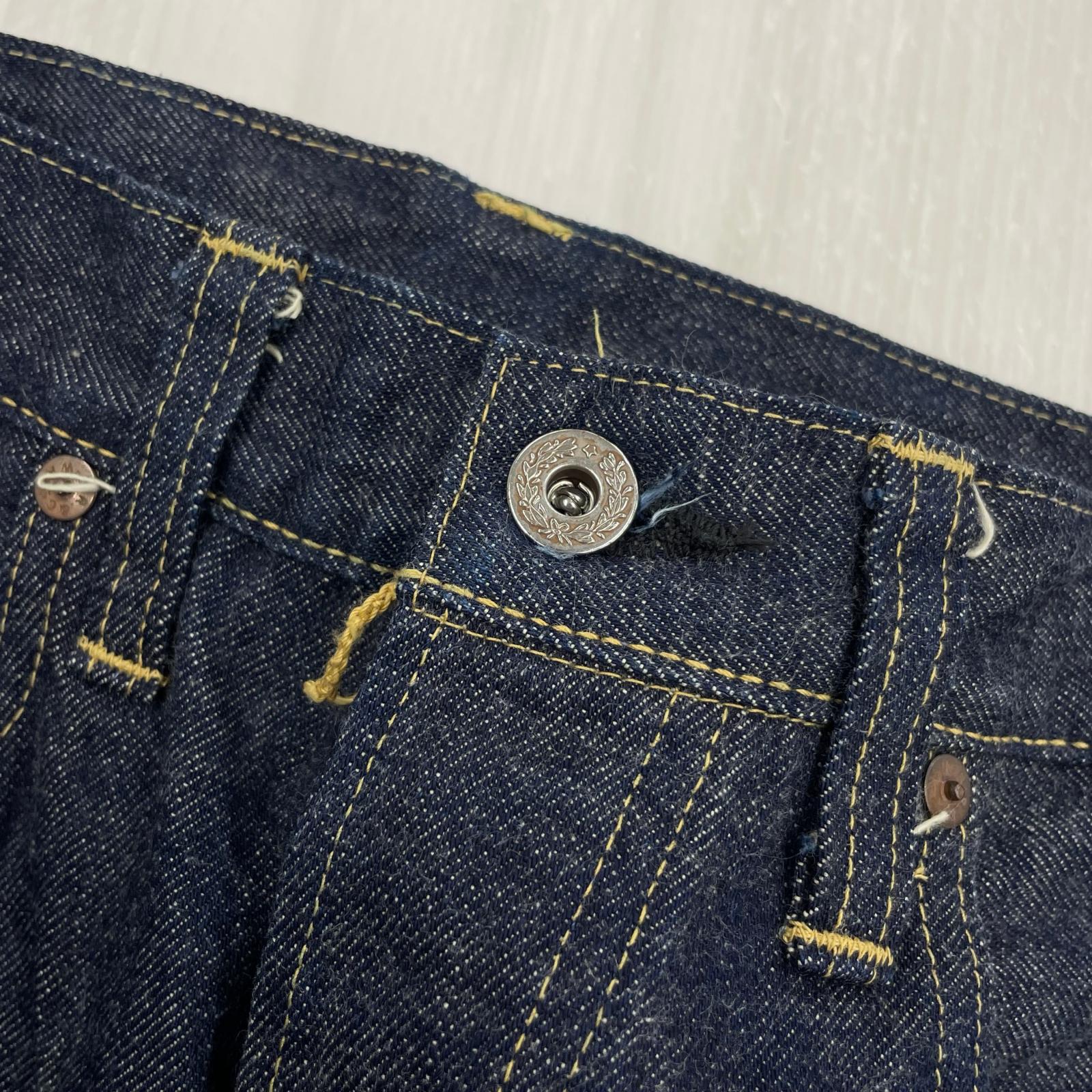 デニムパンツ WORLD WAR II WAIST OVERALLS(W31) 31 ネイビー
