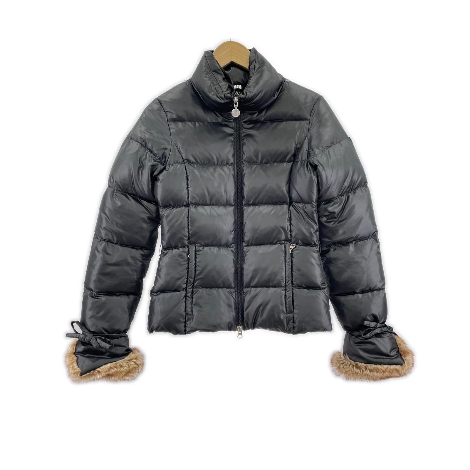 ジャケット EMPORIO ARMANI JKT フード欠品 ブラック