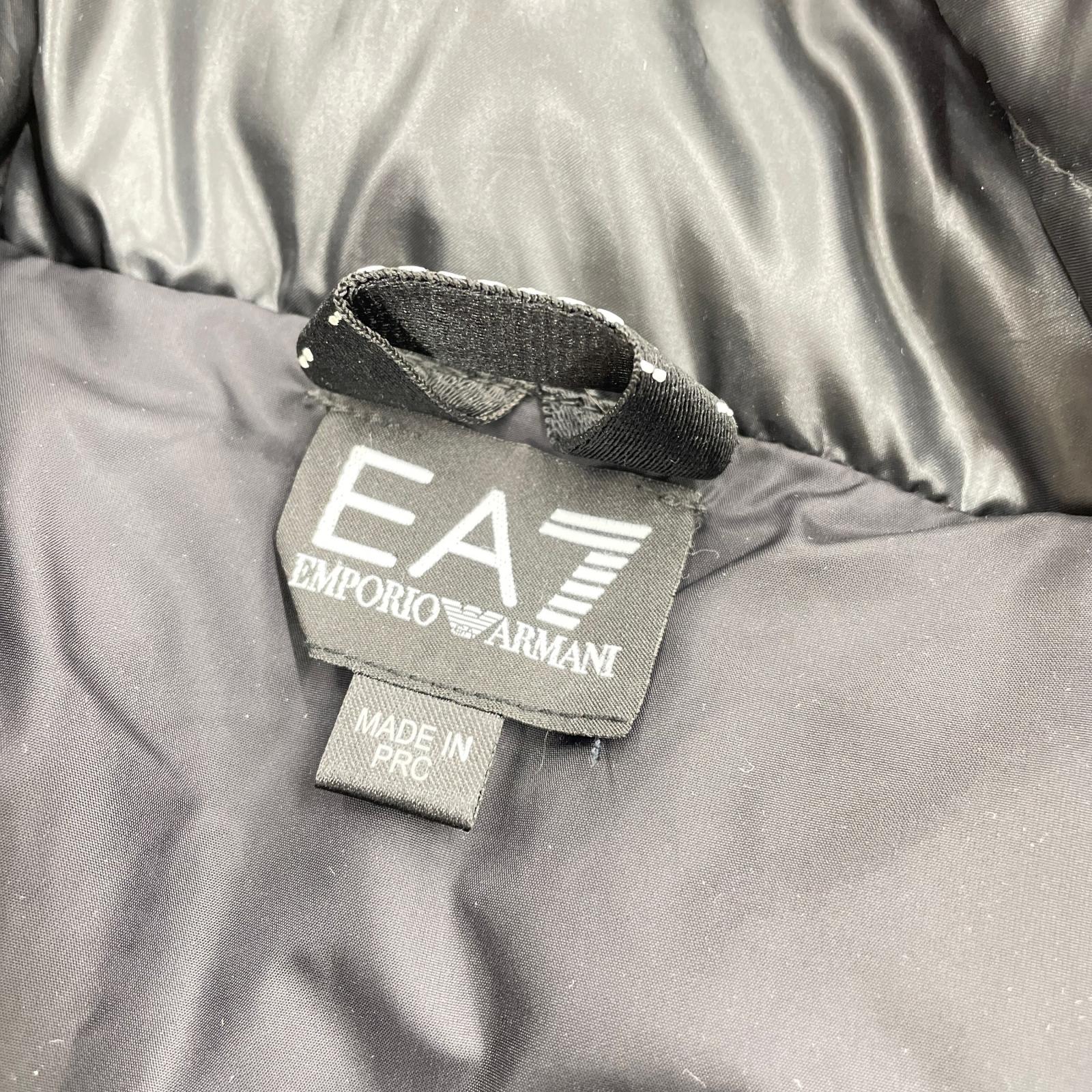 ジャケット EMPORIO ARMANI JKT フード欠品 ブラック