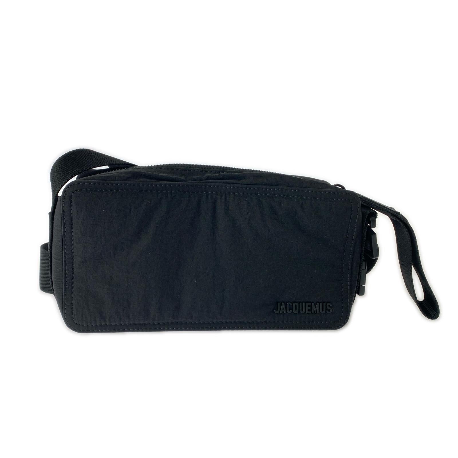 ショルダーバッグ JACQUEMUS Cuerda ホリゾンタル ブラック ブラック
