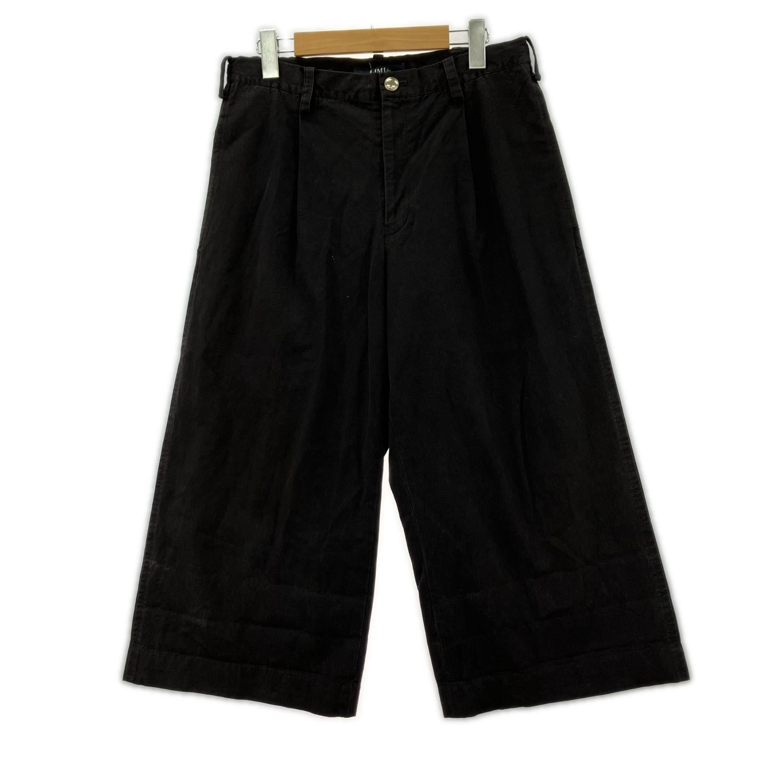 ショートパンツ Cotton Wide Pants 黒 (S) S ブラック