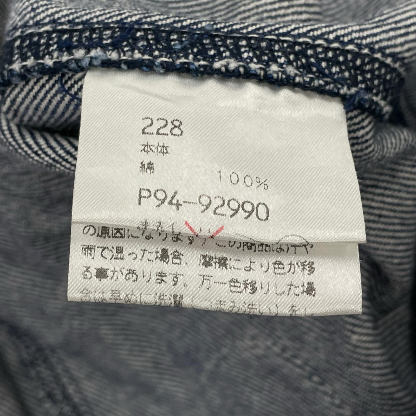 デニムジャケット POTECHINO 刺繍 デニムジャケット