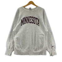 スウェット 90s REVERSE WEAVE MINESOTA グレー(XL) グレー