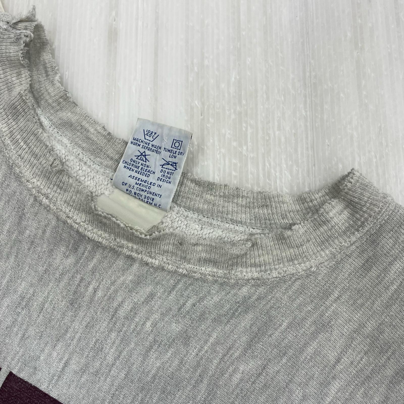 スウェット 90s REVERSE WEAVE MINESOTA グレー(XL) グレー