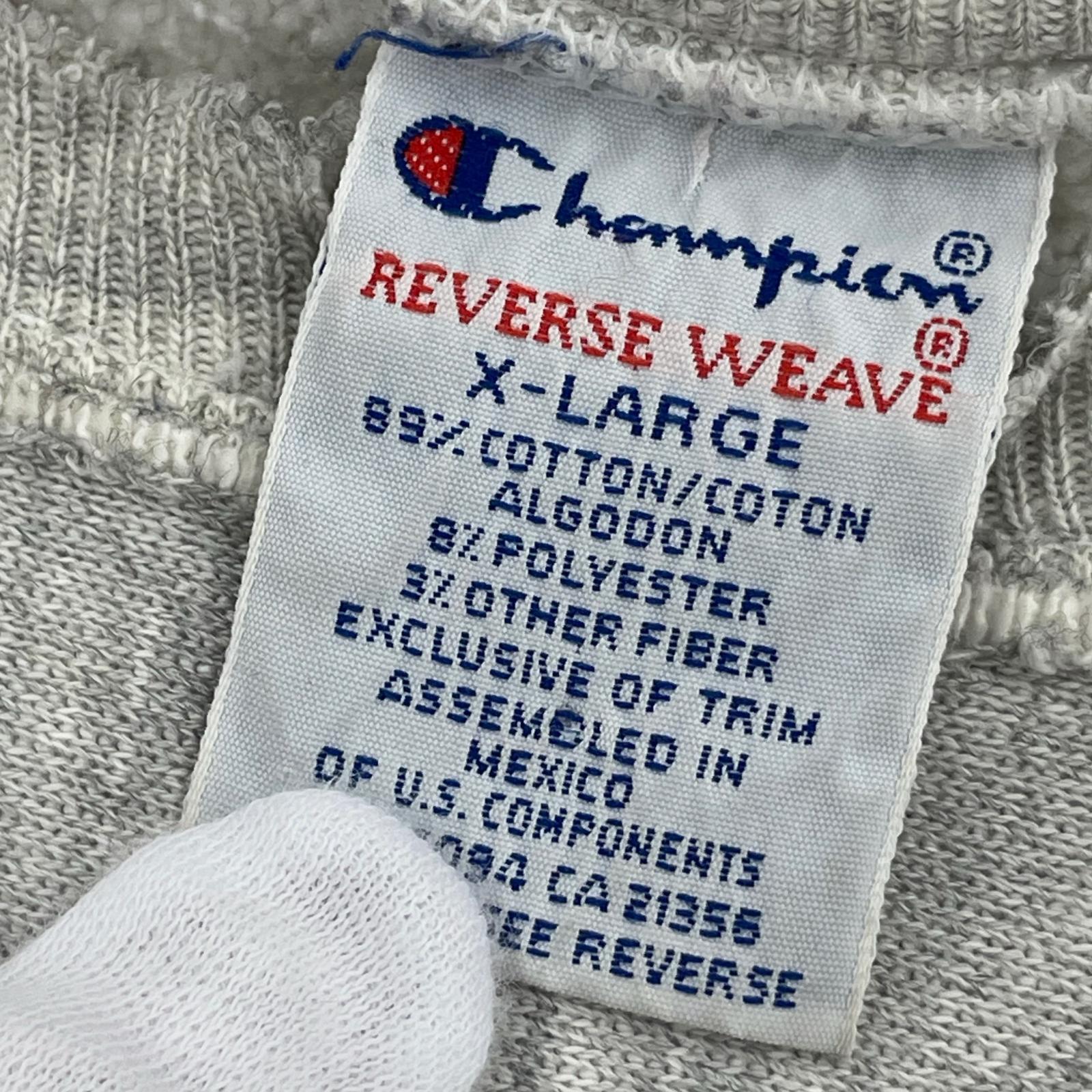 スウェット 90s REVERSE WEAVE MINESOTA グレー(XL) グレー