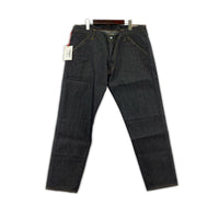 デニムパンツ EVISU Lot.5500 くまモン デニムパンツ W40 ブラック