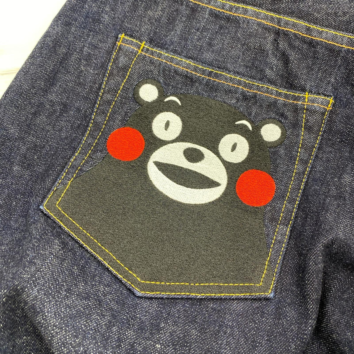 デニムパンツ EVISU NO.2 Lot.2000T くまモン デニムパンツ W42