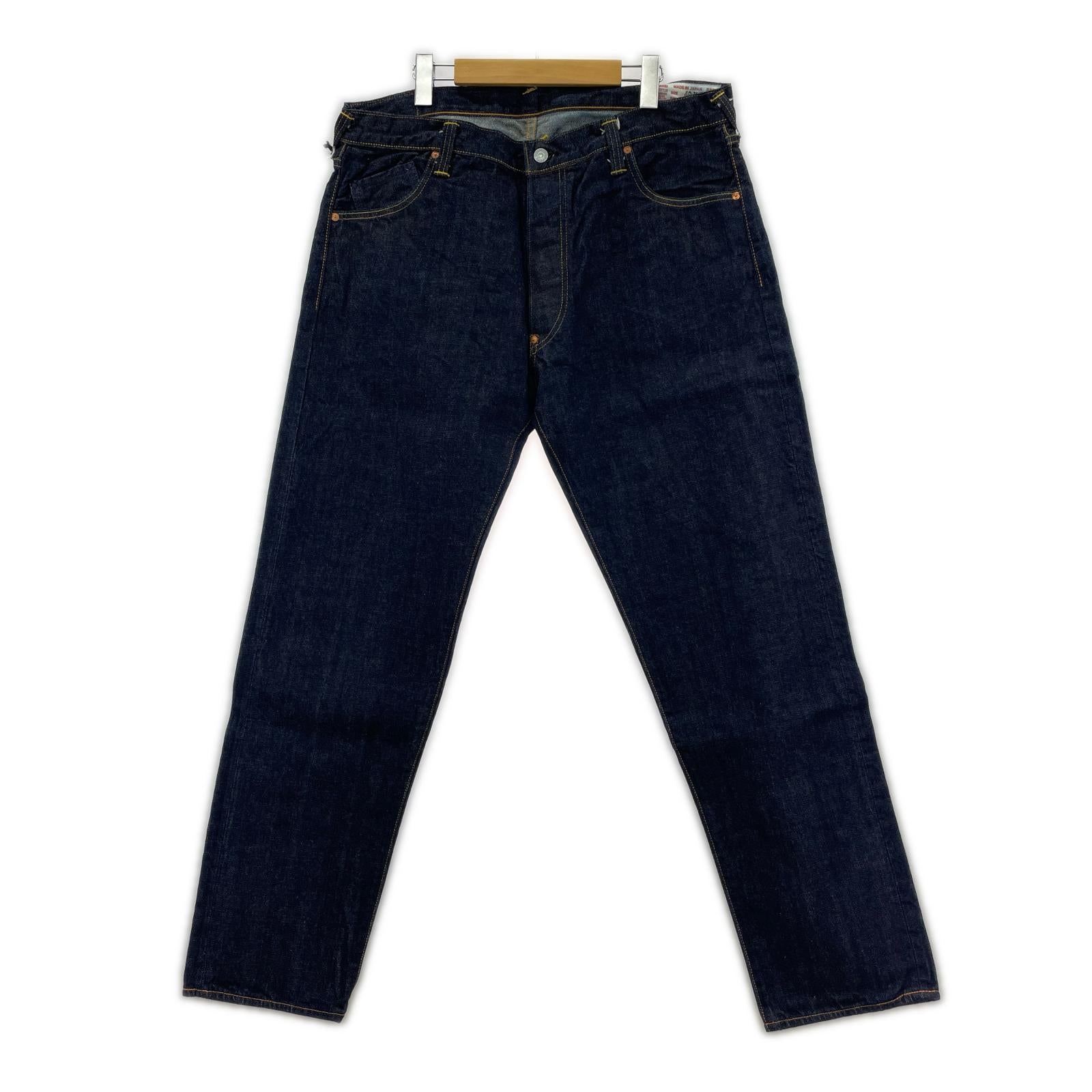 デニムパンツ EVISU No.2 Lot.2000T やまねっち W40 40 ネイビー