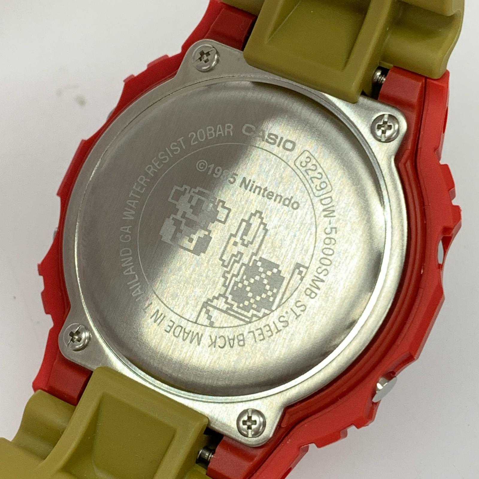 腕時計 ×スーパーマリオブラザーズ DW-5600SMB パープル