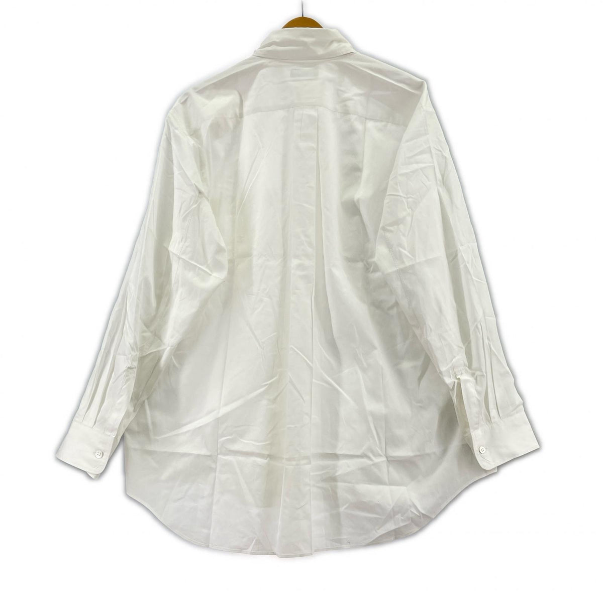 長袖シャツ COMME des GARCONS HOMME PLUS 80s 襟デザイン ドレスシャツ ホワイト ホワイト