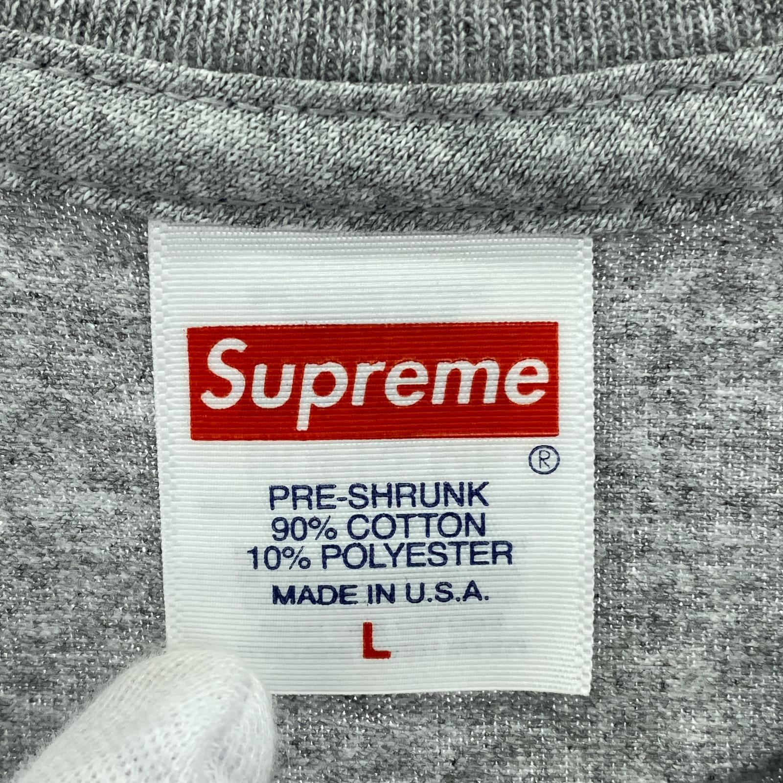 半袖Tシャツ supreme warm up TEE グレー (L) L グレー