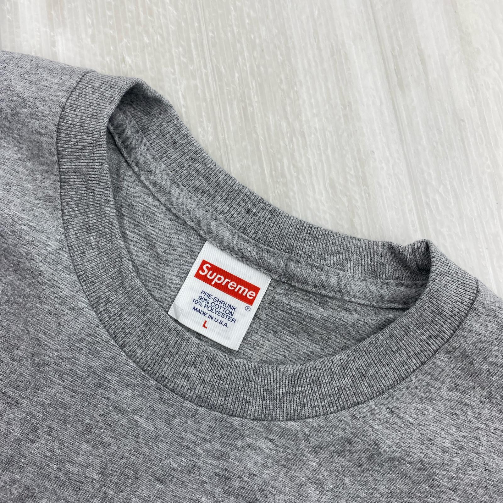 半袖Tシャツ supreme warm up TEE グレー (L) L グレー