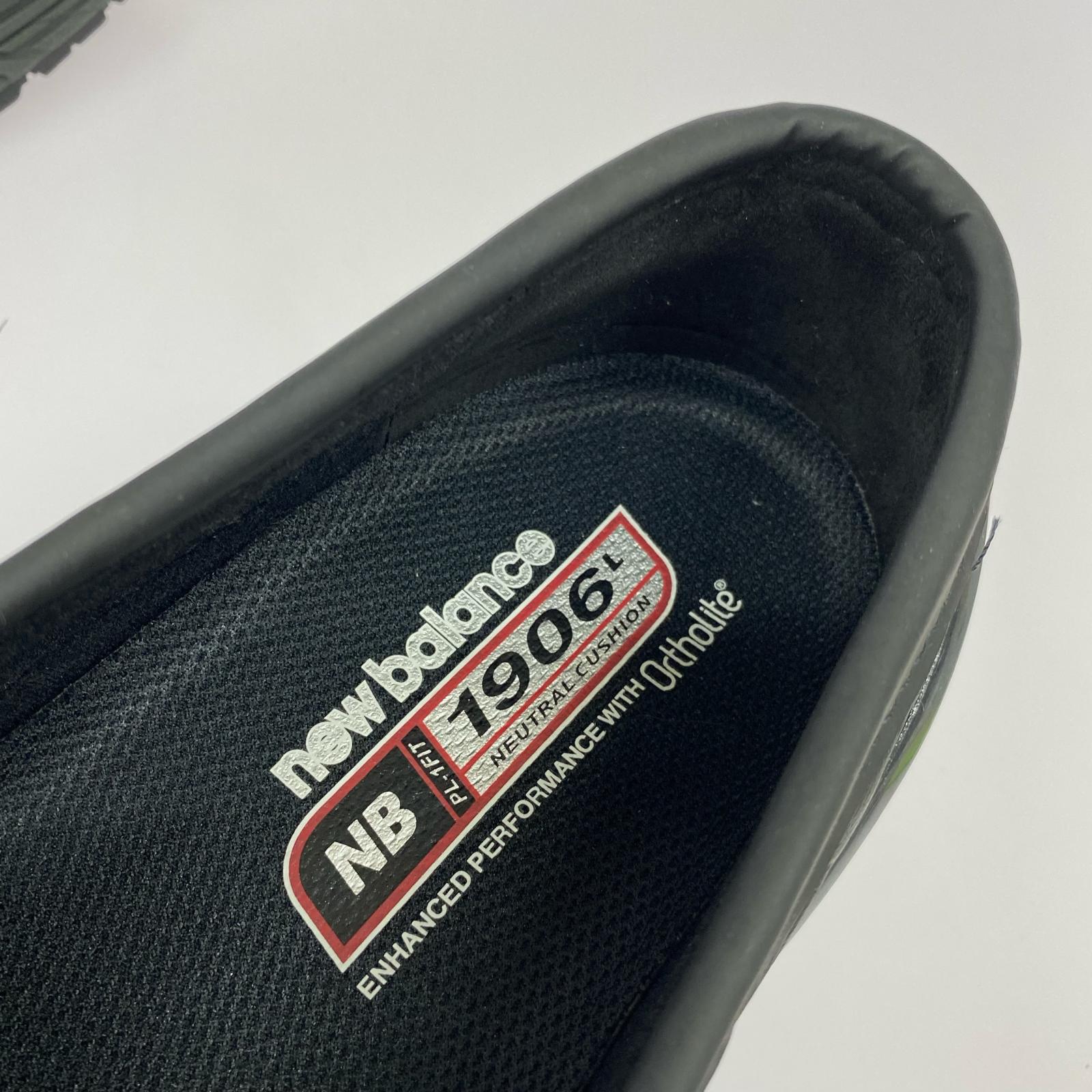 スニーカー NEW BALANCE U1906LAI スニーカーローファー 28.0 ブラック 28cm (US10 UK9 1/2 EU46) ブラック