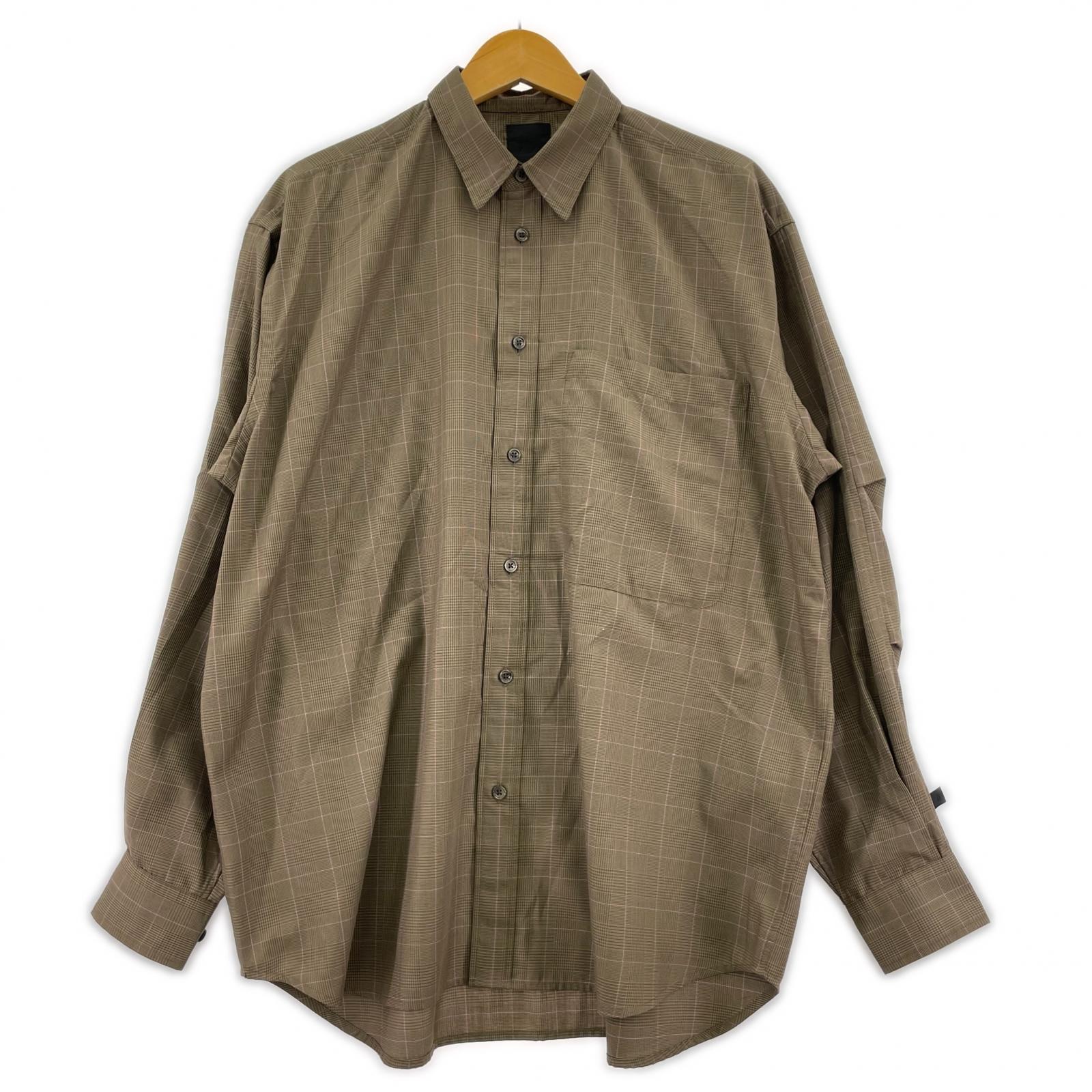長袖シャツ DAIWA PIER39 TECH REGULAR COLLAR SHIRT S ブラウン S ブラウン