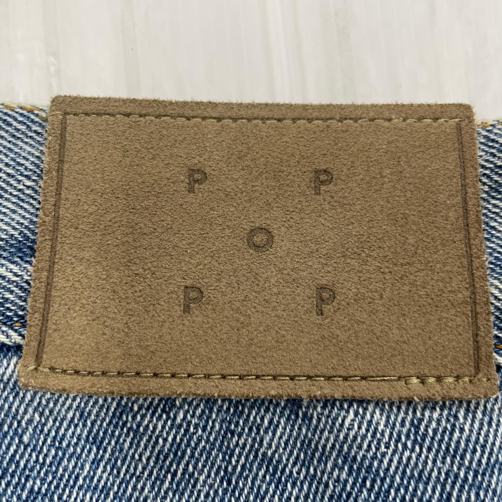 デニムパンツ POP TRADING COMPANY L ブルー