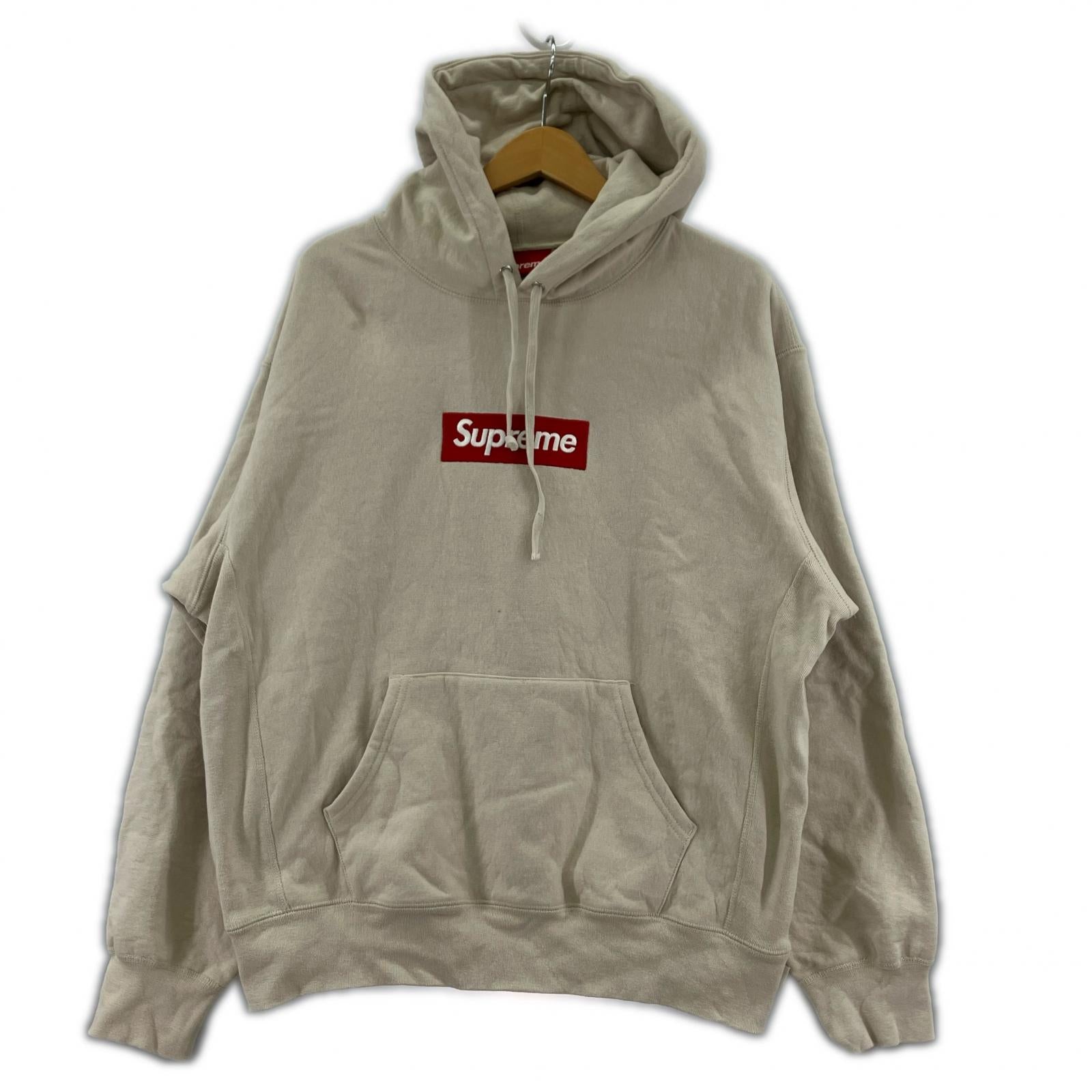 パーカー 24FW Box Logo Hooded ベージュ (M) M ベージュ
