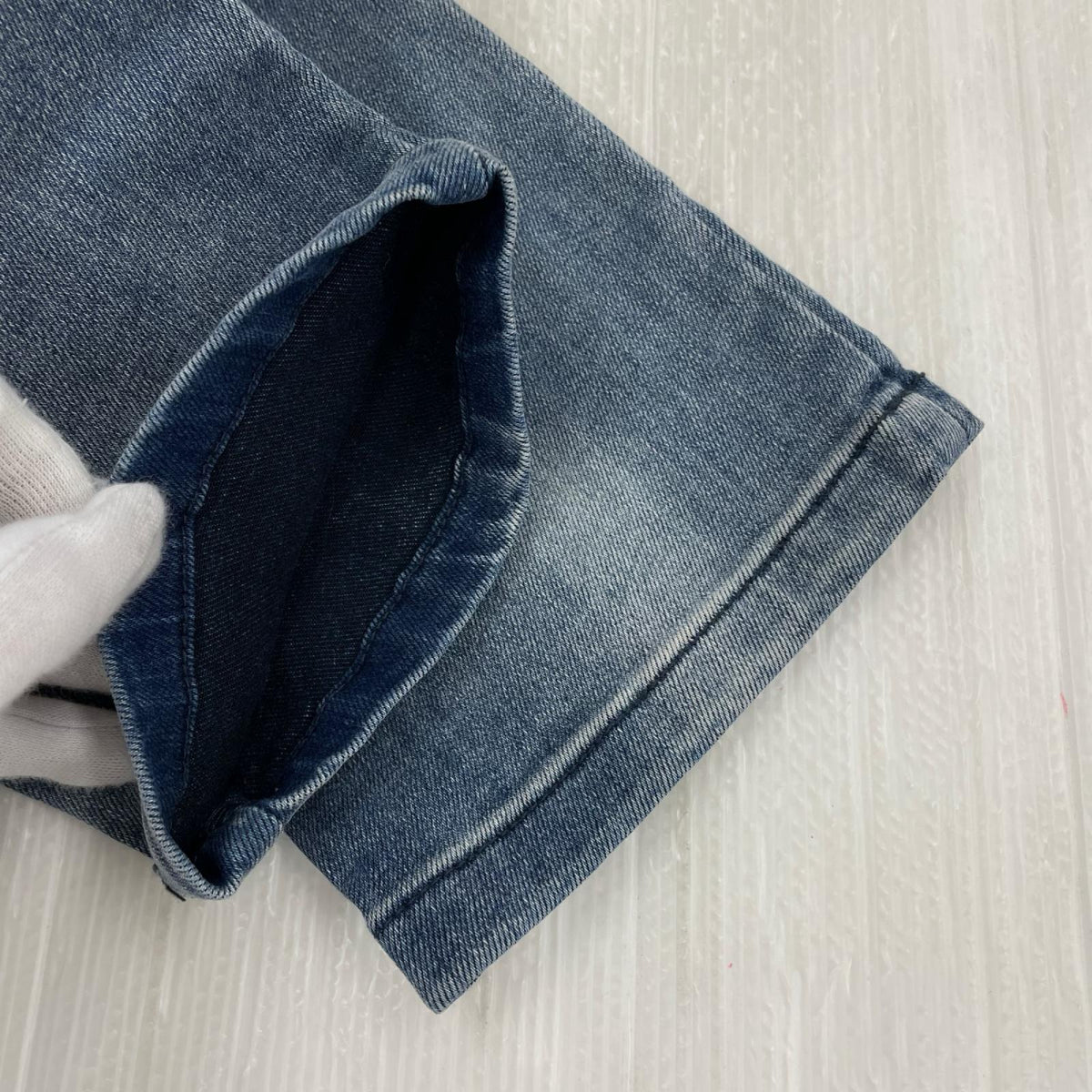 デニムパンツ ストレッチ イージー デニムパンツ 30 ブルー