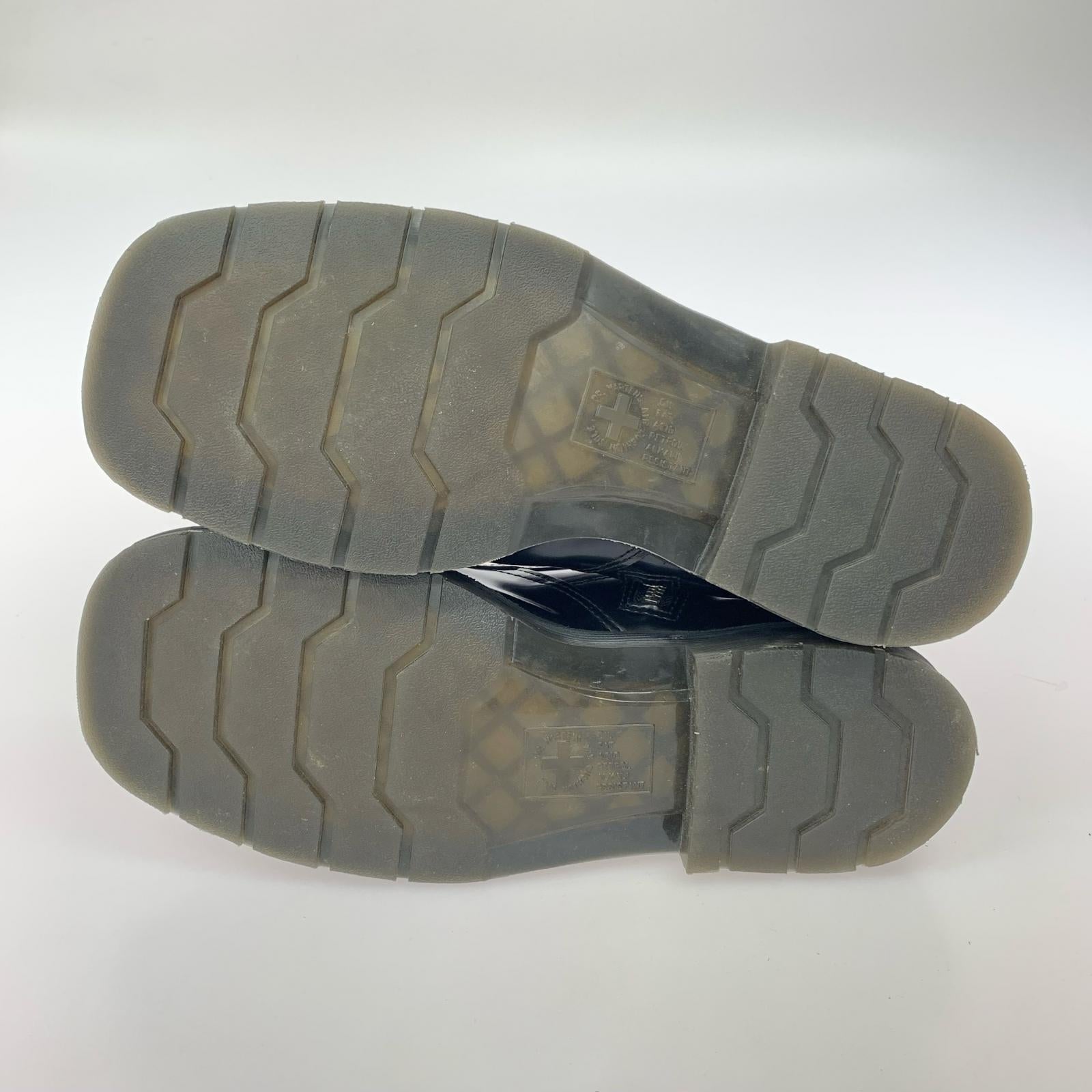 ブーツ DURROW ZIP スクエアトゥ UK9 ブラック