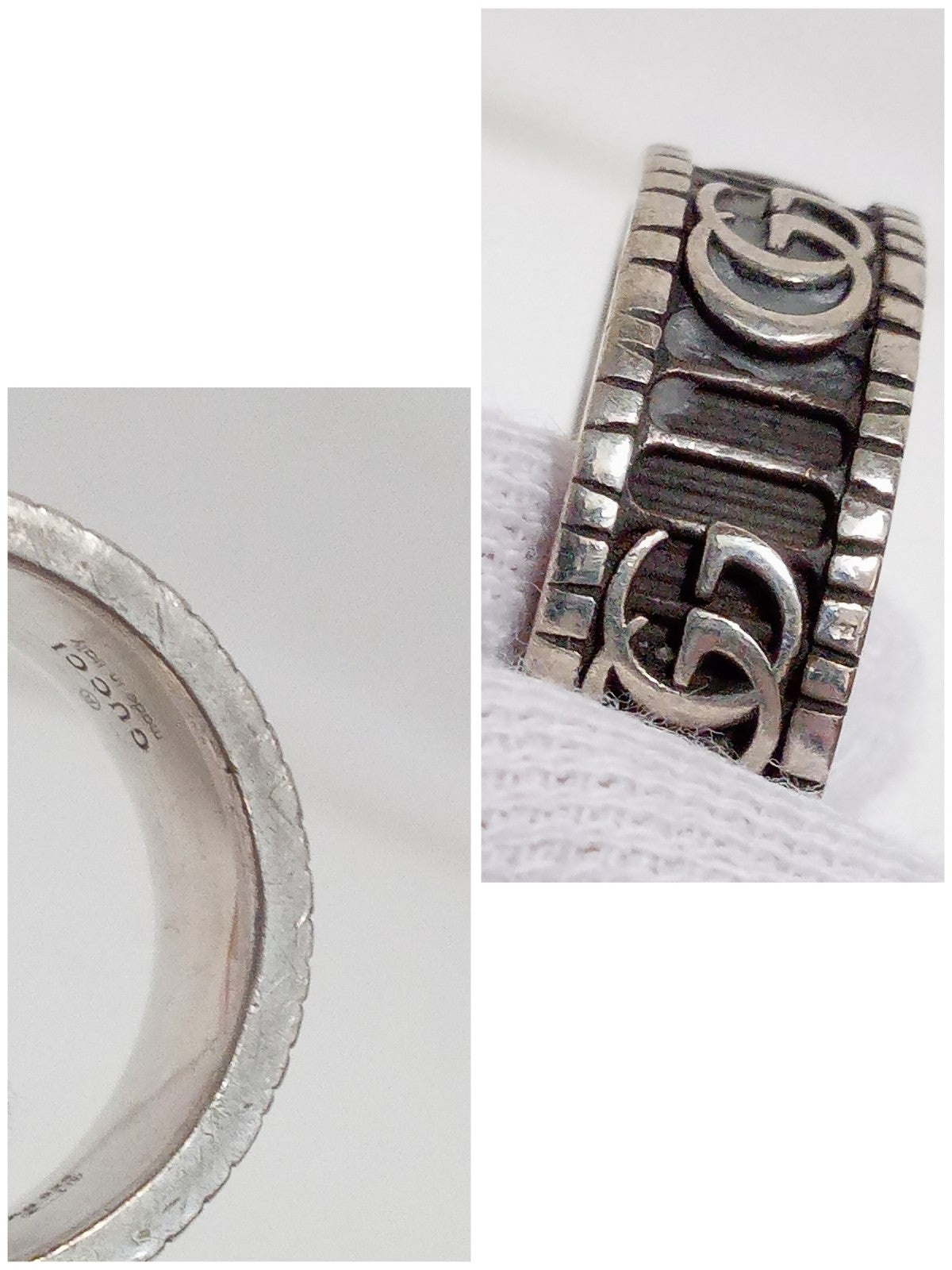 GUCCI/ダブルG/リング/#21/SV925