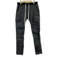パンツ CARGO DRAWCORD PANTS WAXED 黒 M M ブラック