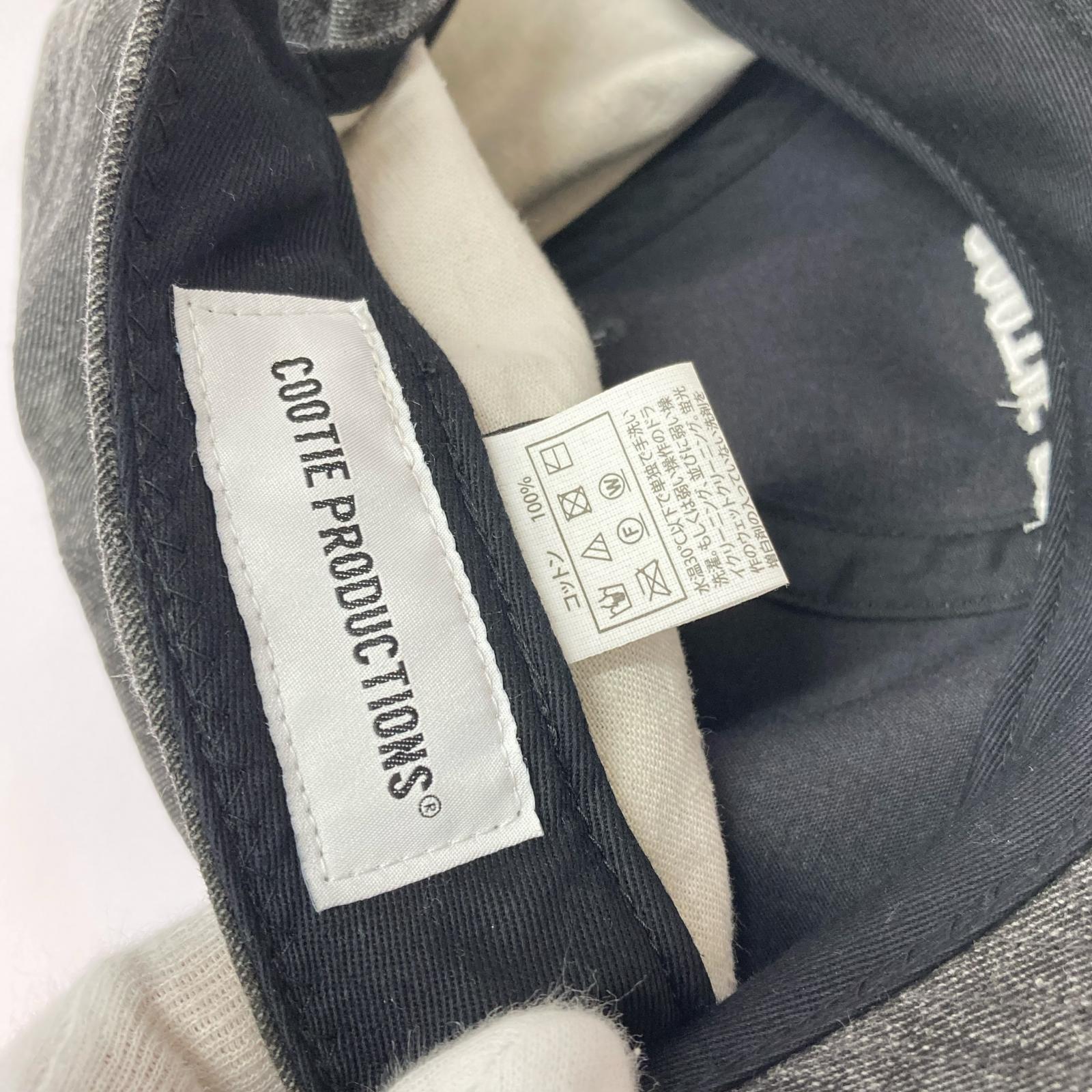 キャップ Pigment Coating Twill 6 Panel Cap グレー