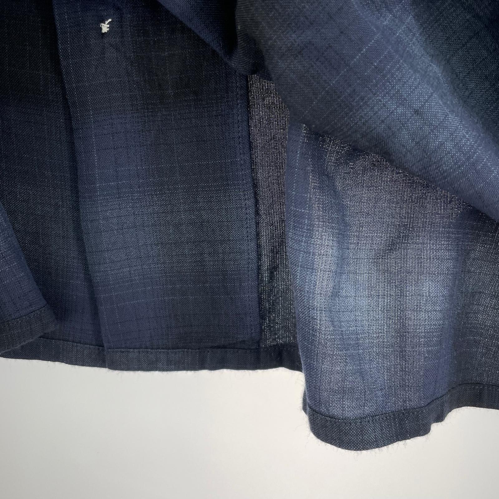 長袖シャツ OMBRE CHECK OPEN COLLAR SHIRT L/S -L L
