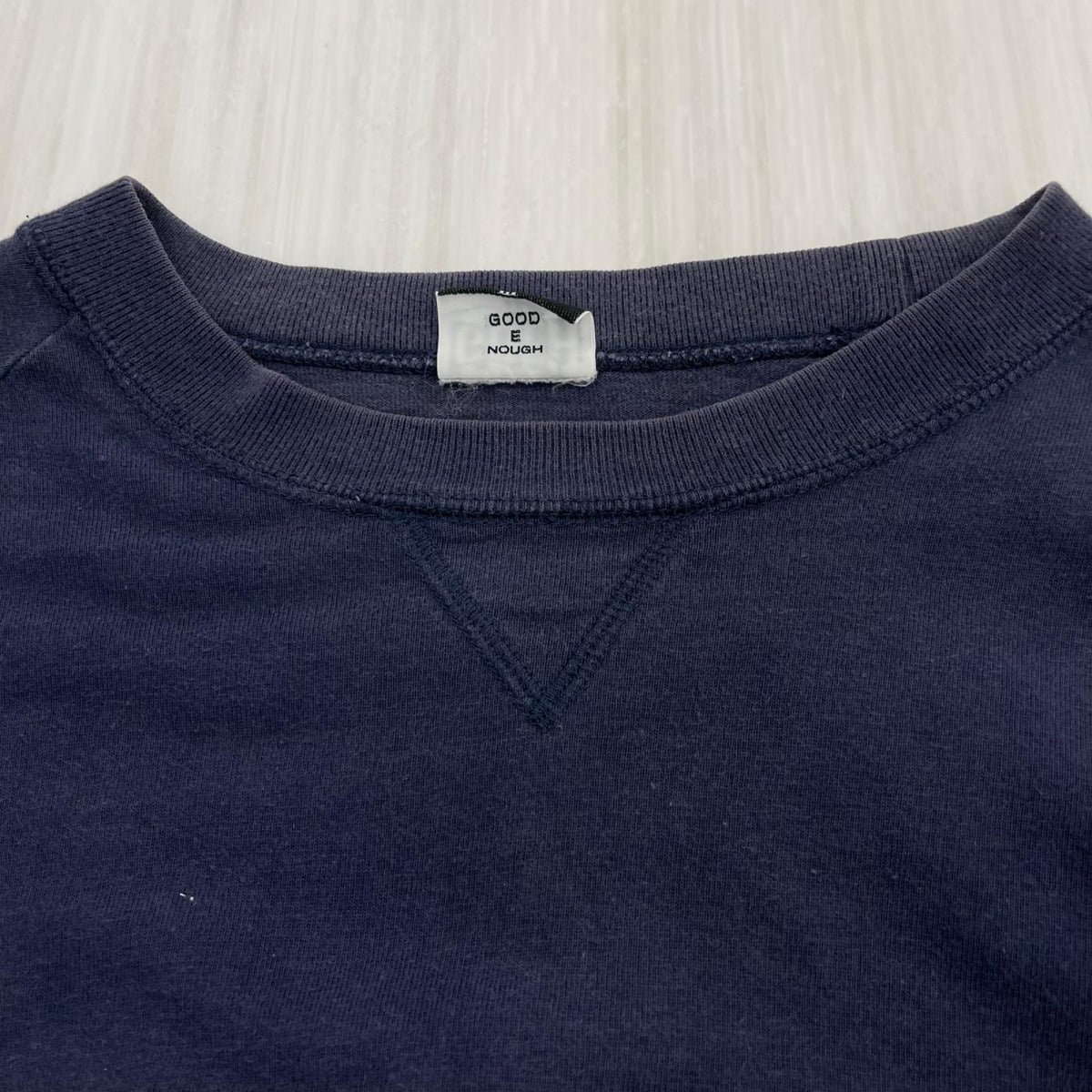 長袖Tシャツ 紺 M ネイビー