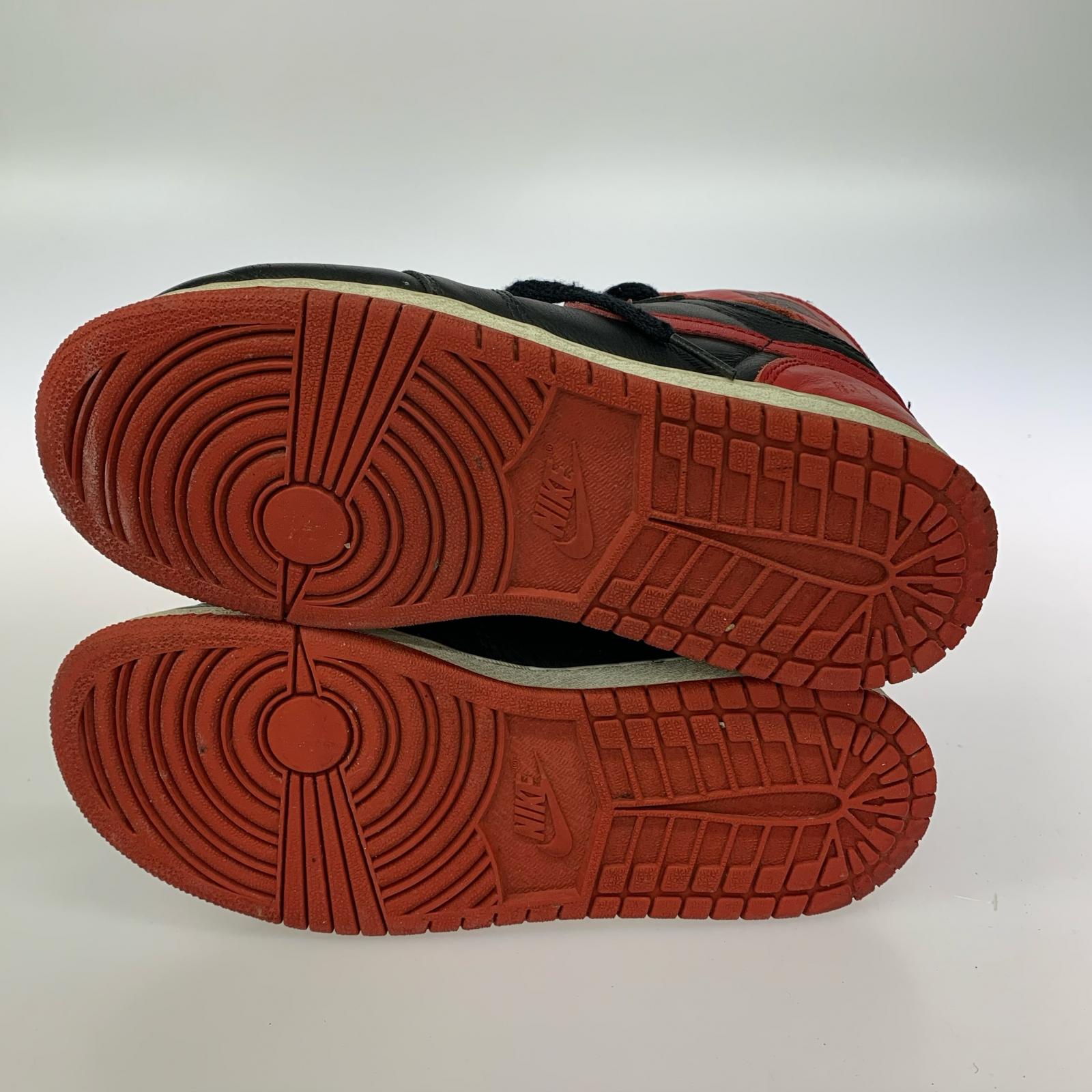 スニーカー 観賞用 94年製 AIR JORDAN 1 HIGH BG BRED 153126-061 US5Y 約23cm 23.5cm (US5 1/2 UK5 EU37)