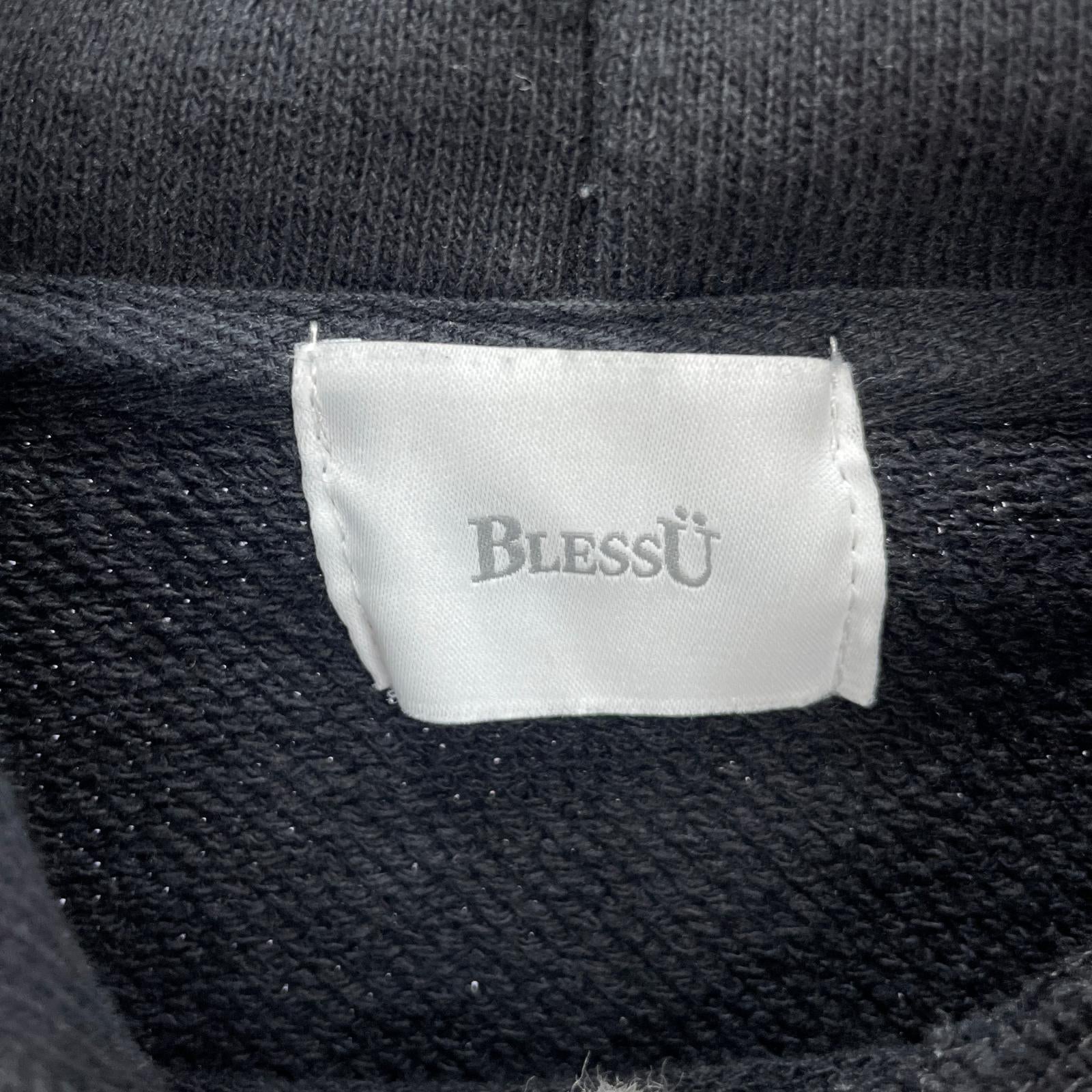 パーカー BlessU POパーカー BLK M ブラック