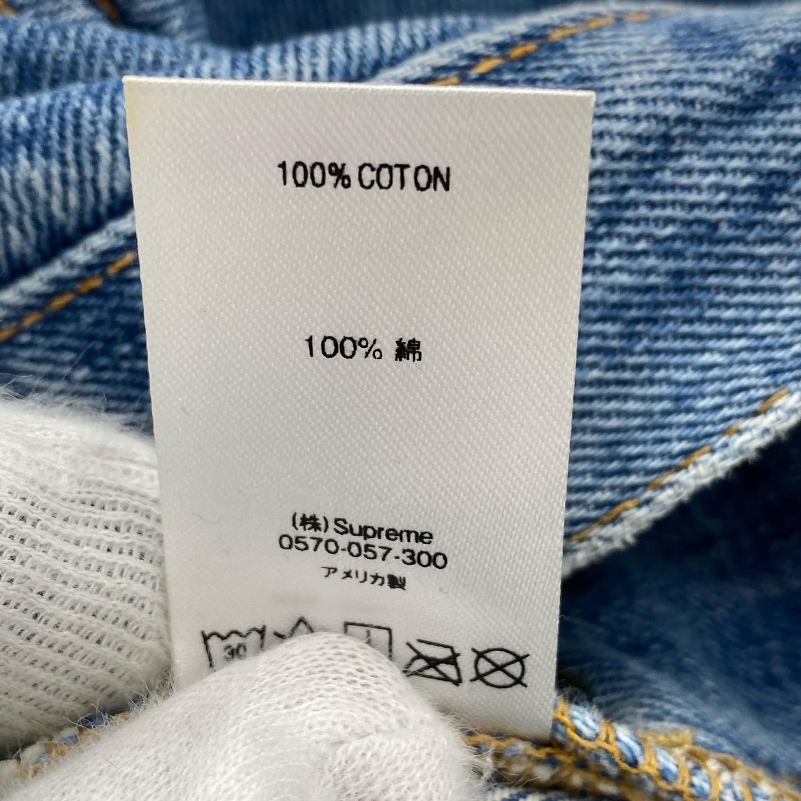 デニムパンツ STONE WASHED SLIM JEANS 32