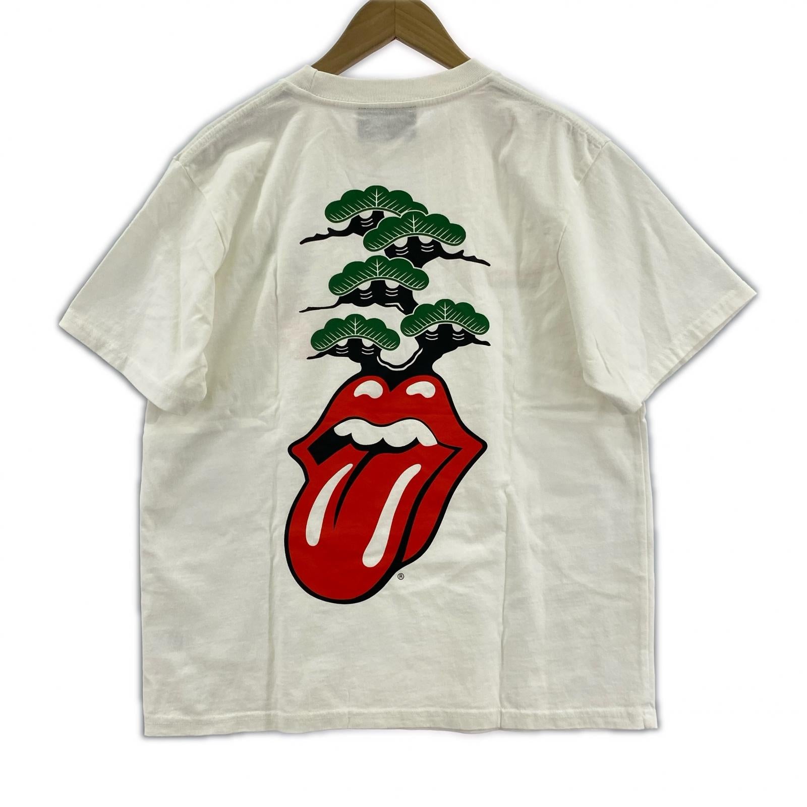 半袖Tシャツ The Rolling Stones × Tradman's M M ホワイト