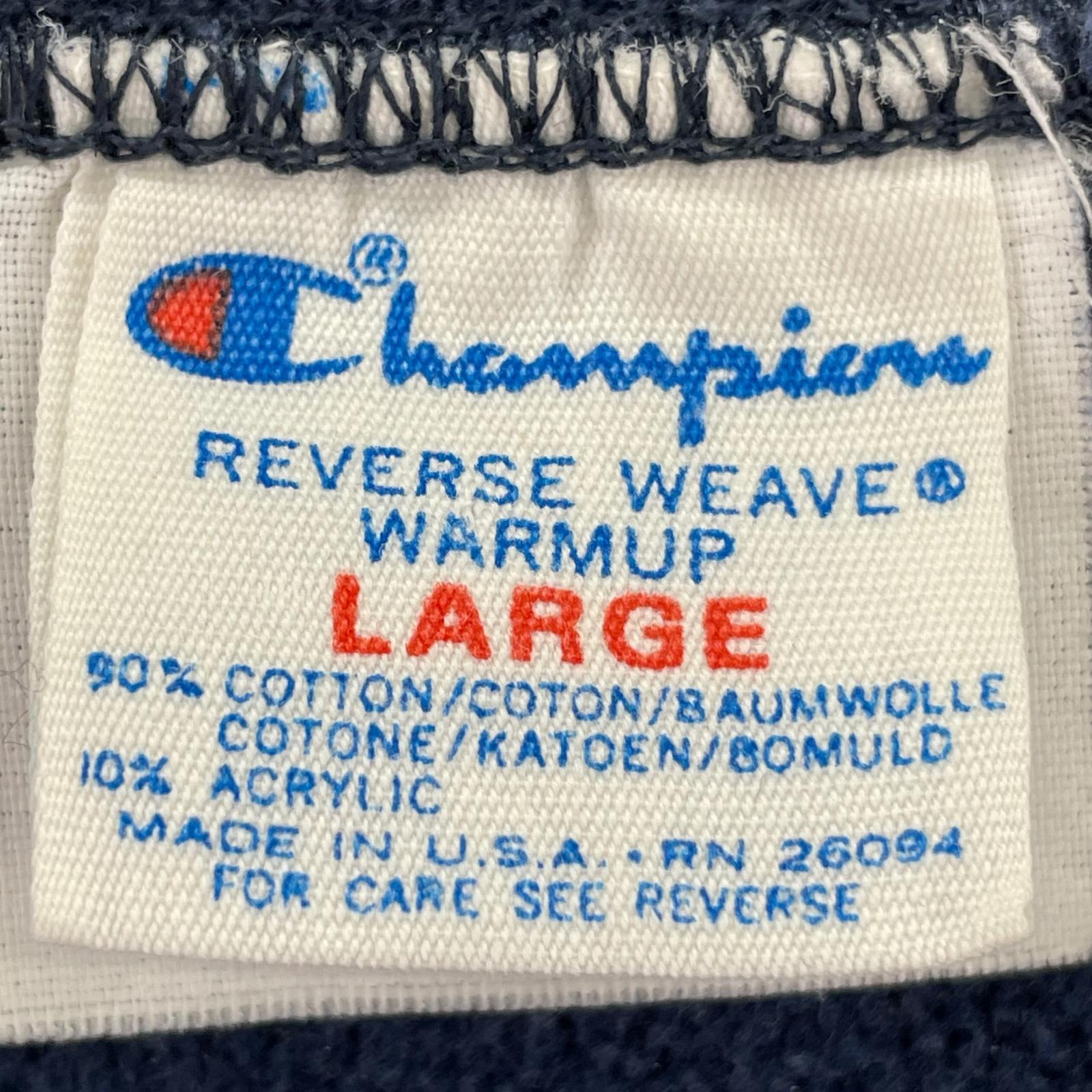 スウェット 80s REVERSE WEAVE スウェット 米国製 目あり ネイビー L L ネイビー