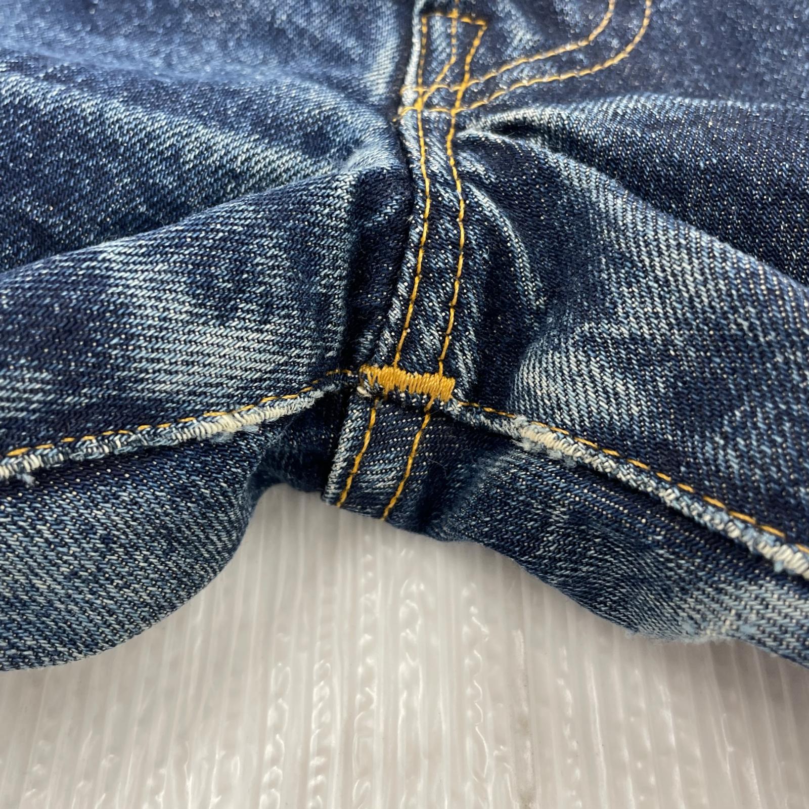 デニムパンツ 90s 501XX バレンシア工場製 ボタン裏555 BIGE 実寸W30 32 ブルー