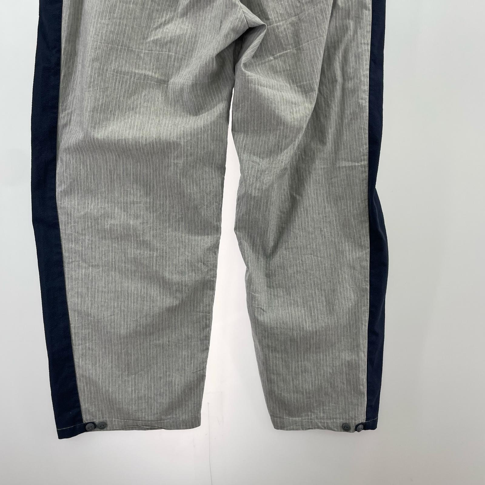 パンツ 18SS ストライプ イージーパンツ M グレー