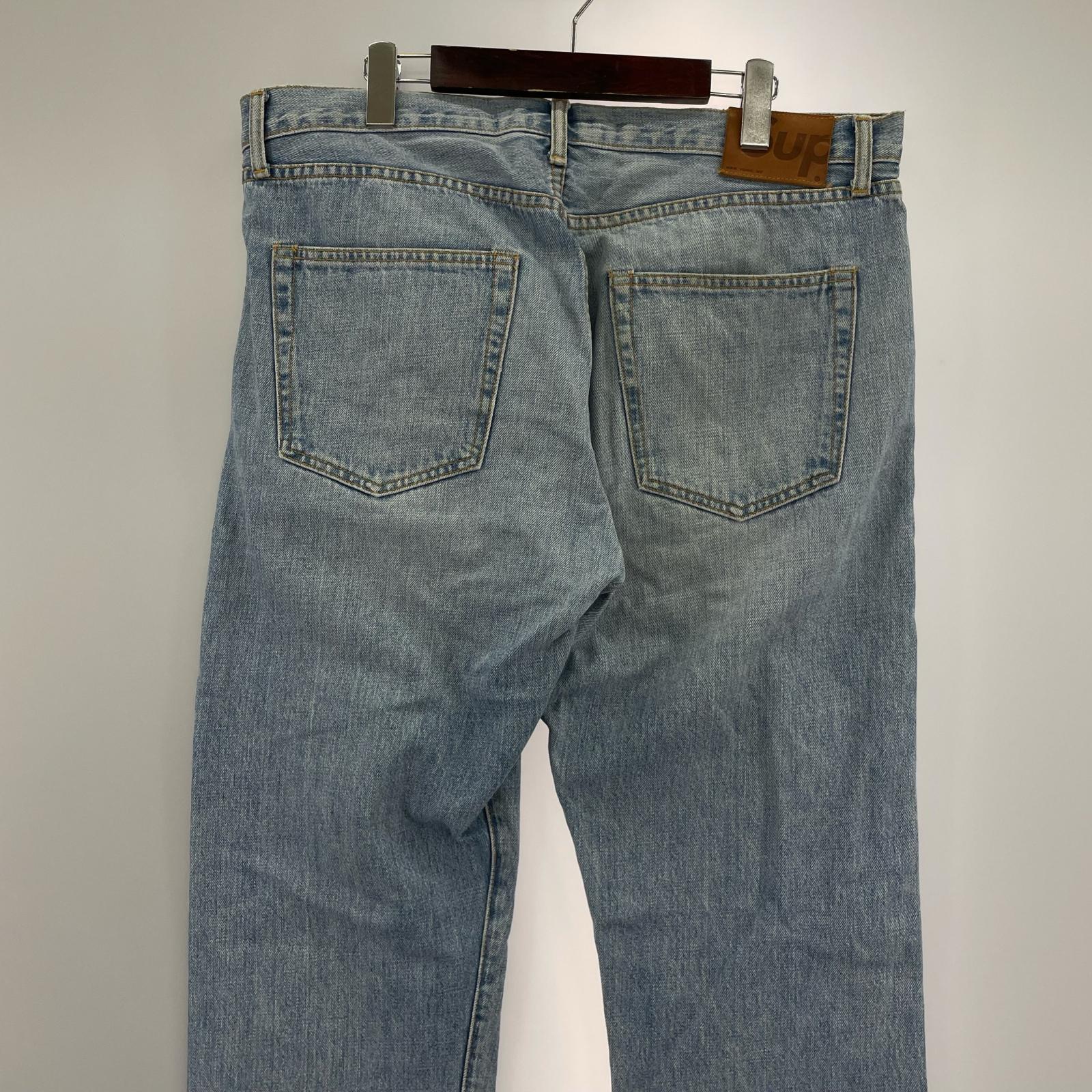 デニムパンツ Washed Slim Jean 36 36 ブルー