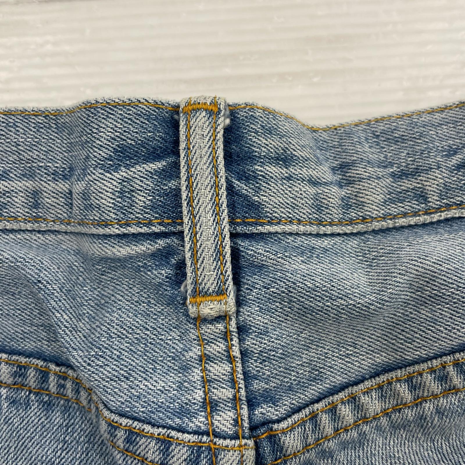 デニムパンツ Washed Slim Jean 36 36 ブルー