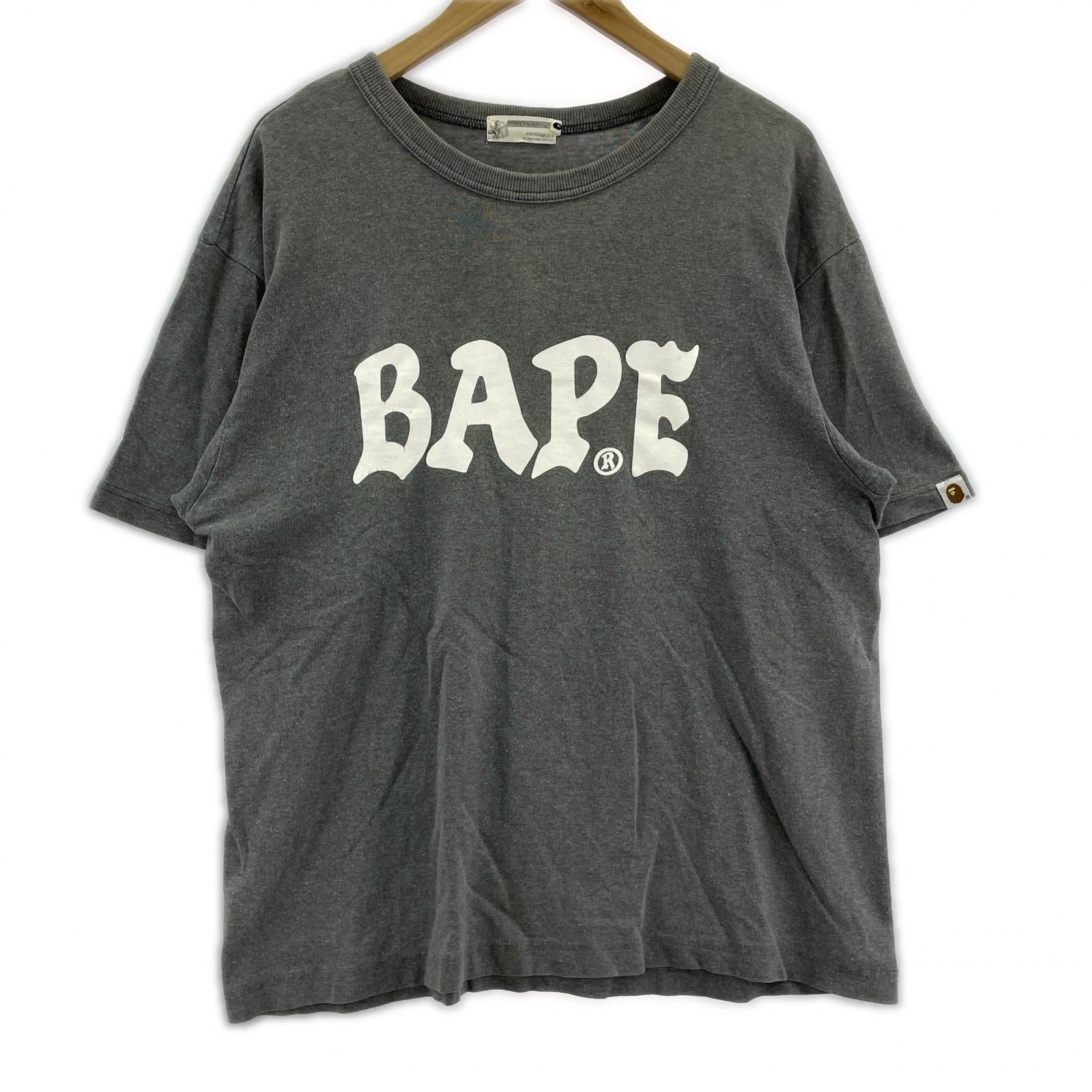 半袖Tシャツ BAPE L GRY L グレー