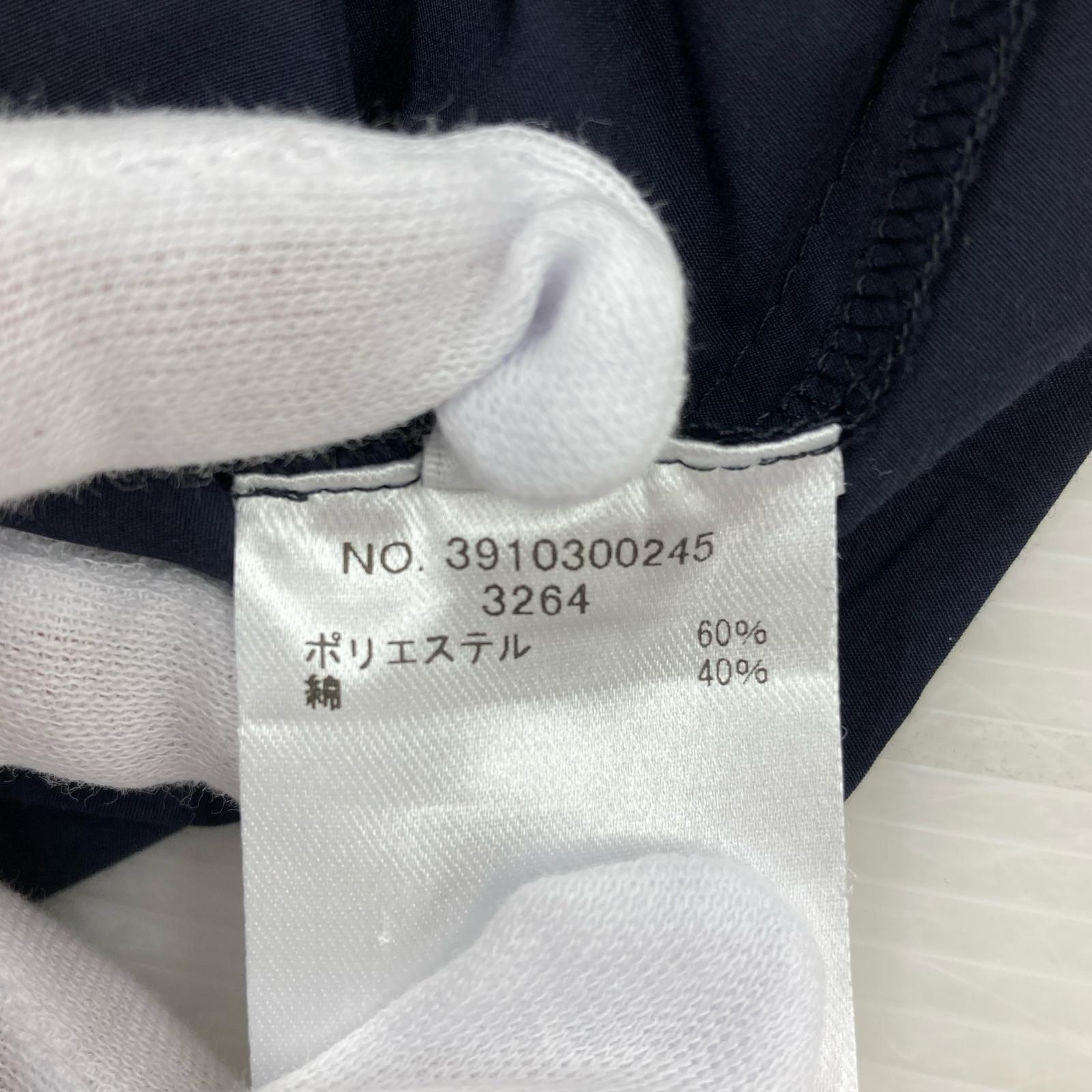 ワンピース ebure ナチュラル ドライタフタ ワンピース 紺 (36) 36 ネイビー