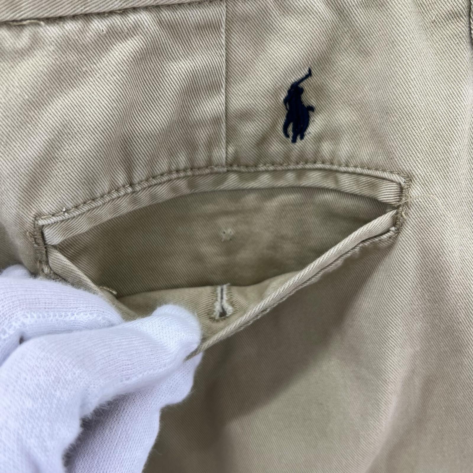 パンツ POLO RALPH LAUREN チノトラウザーズ BEG (31)