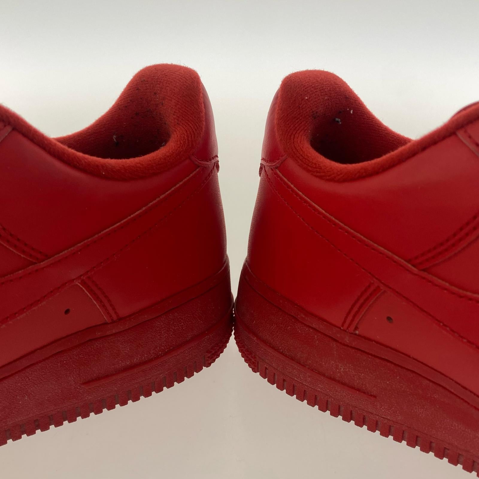 スニーカー NIKE Air Force 1 Low CW6999-600 赤 (25.5) 25.5cm (US7 1/2 UK7 EU41) ブラック