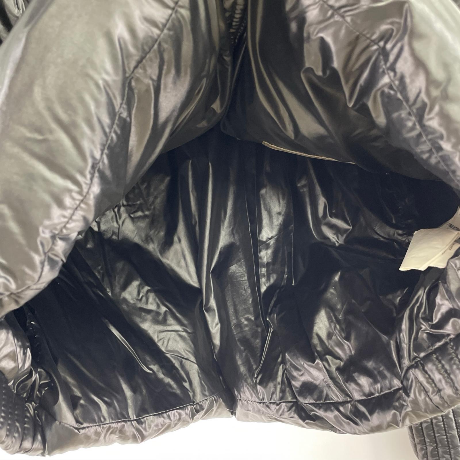 ダウンジャケット 23AW シャイニーナイロンダウンジャケット BELBO ブラック