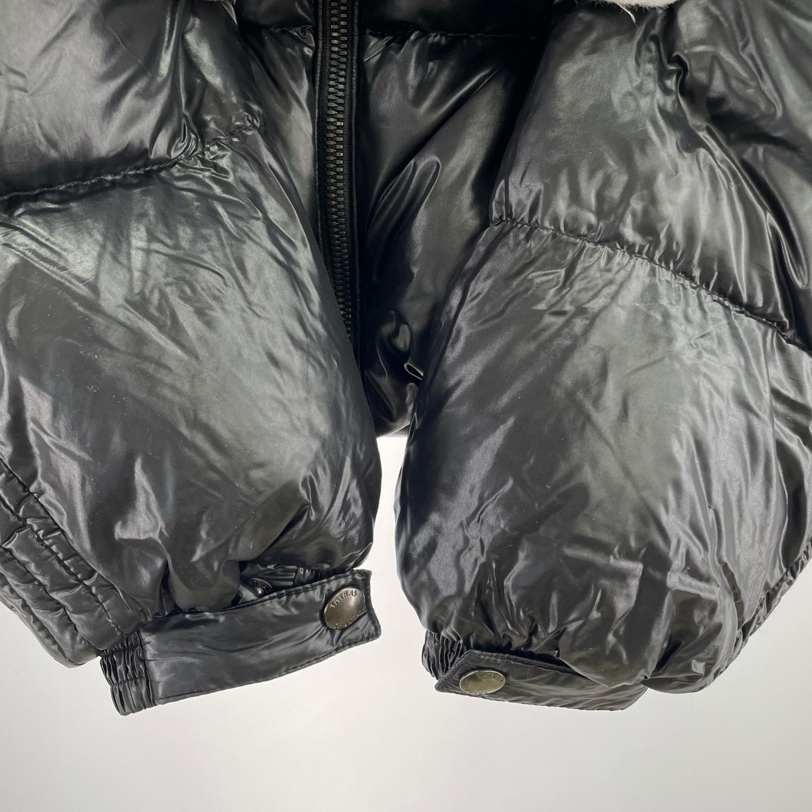 ダウンジャケット 23AW シャイニーナイロンダウンジャケット BELBO ブラック
