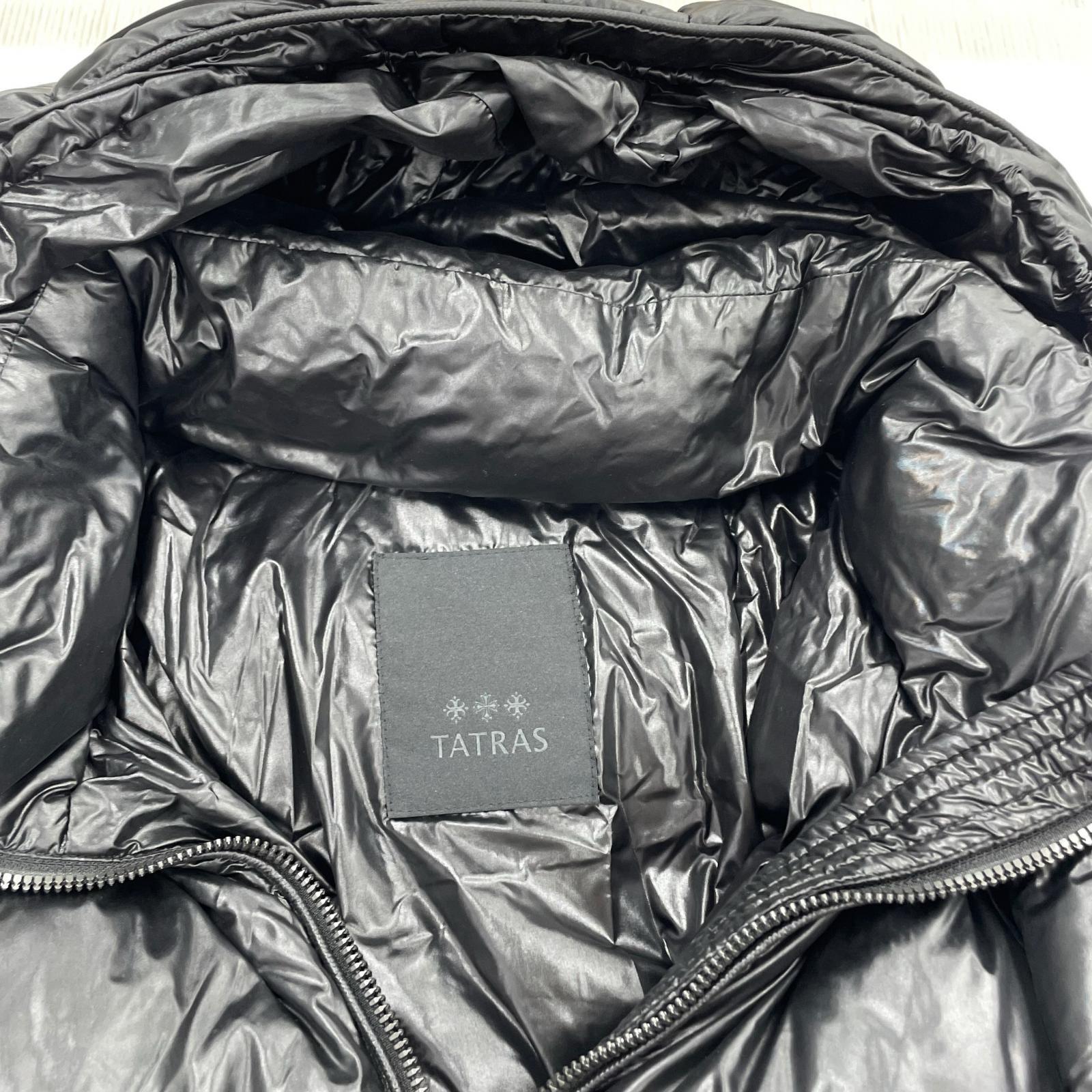 ダウンジャケット 23AW シャイニーナイロンダウンジャケット BELBO ブラック