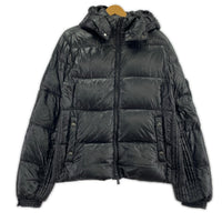ダウンジャケット 23AW シャイニーナイロンダウンジャケット BELBO ブラック