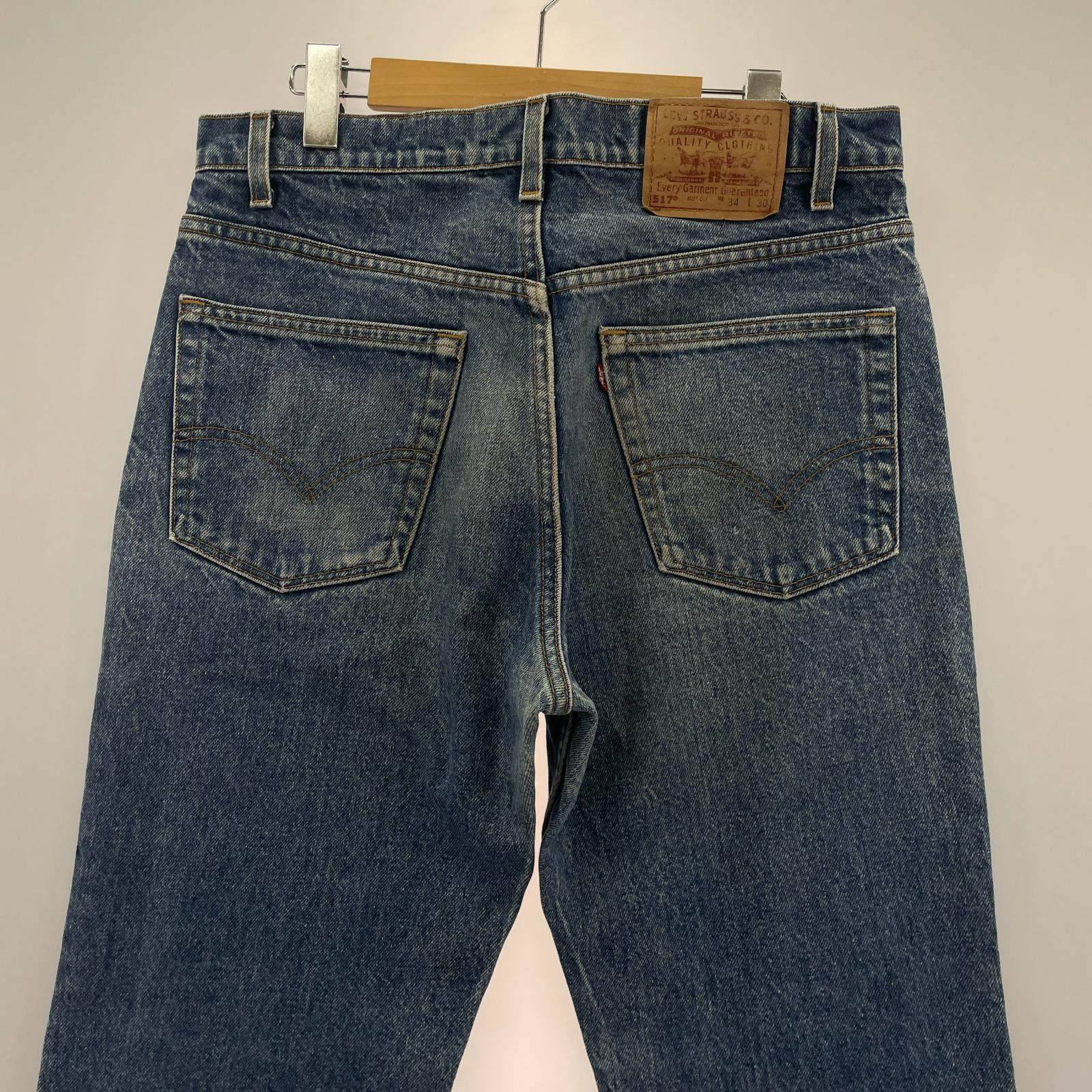 デニムパンツ 00517-0217 米国製 W34 34 ブルー