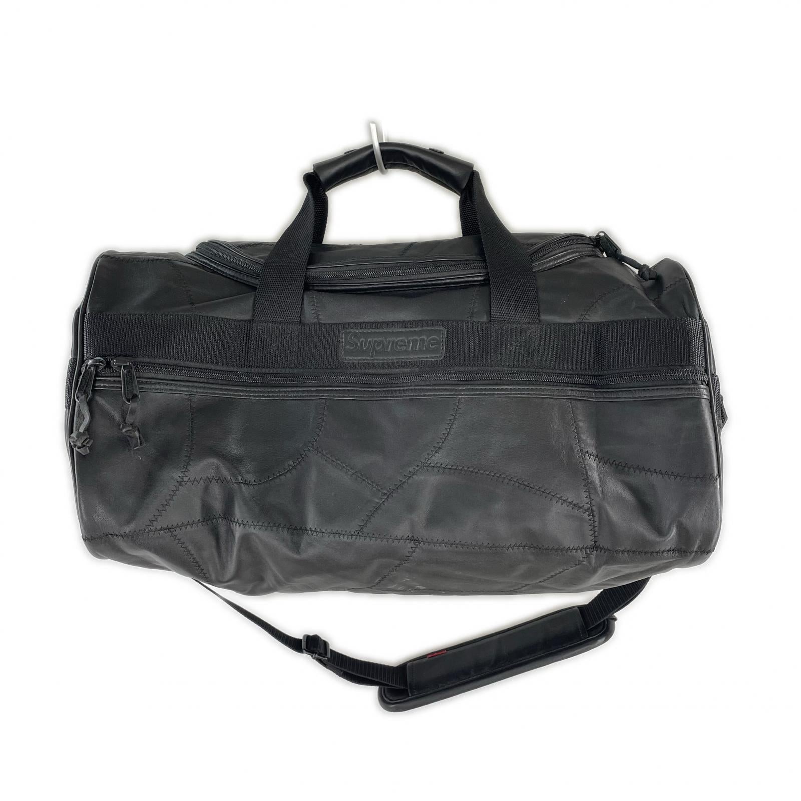 その他バッグ Patchwork Leather Duffle Bag BLK ブラック
