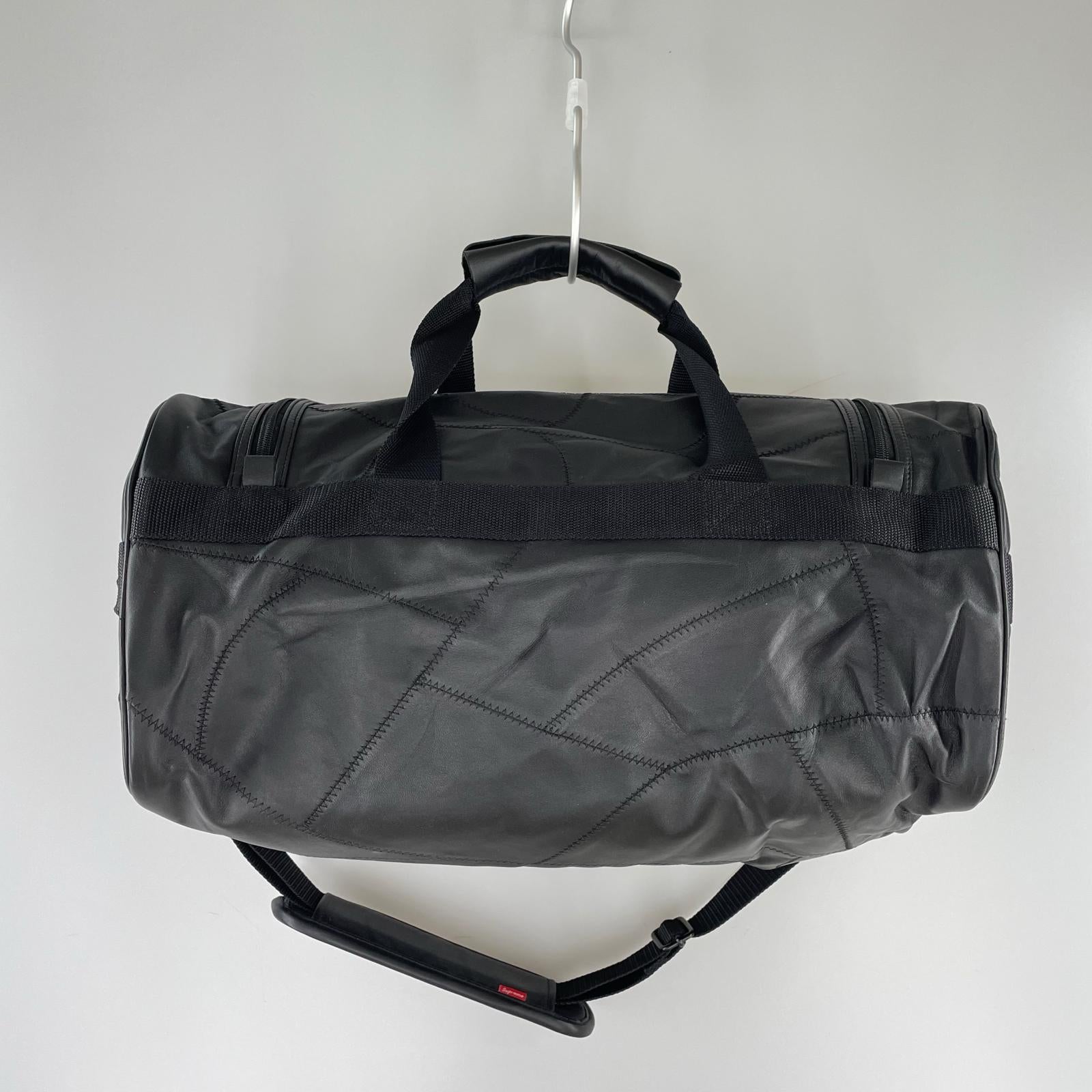その他バッグ Patchwork Leather Duffle Bag BLK ブラック