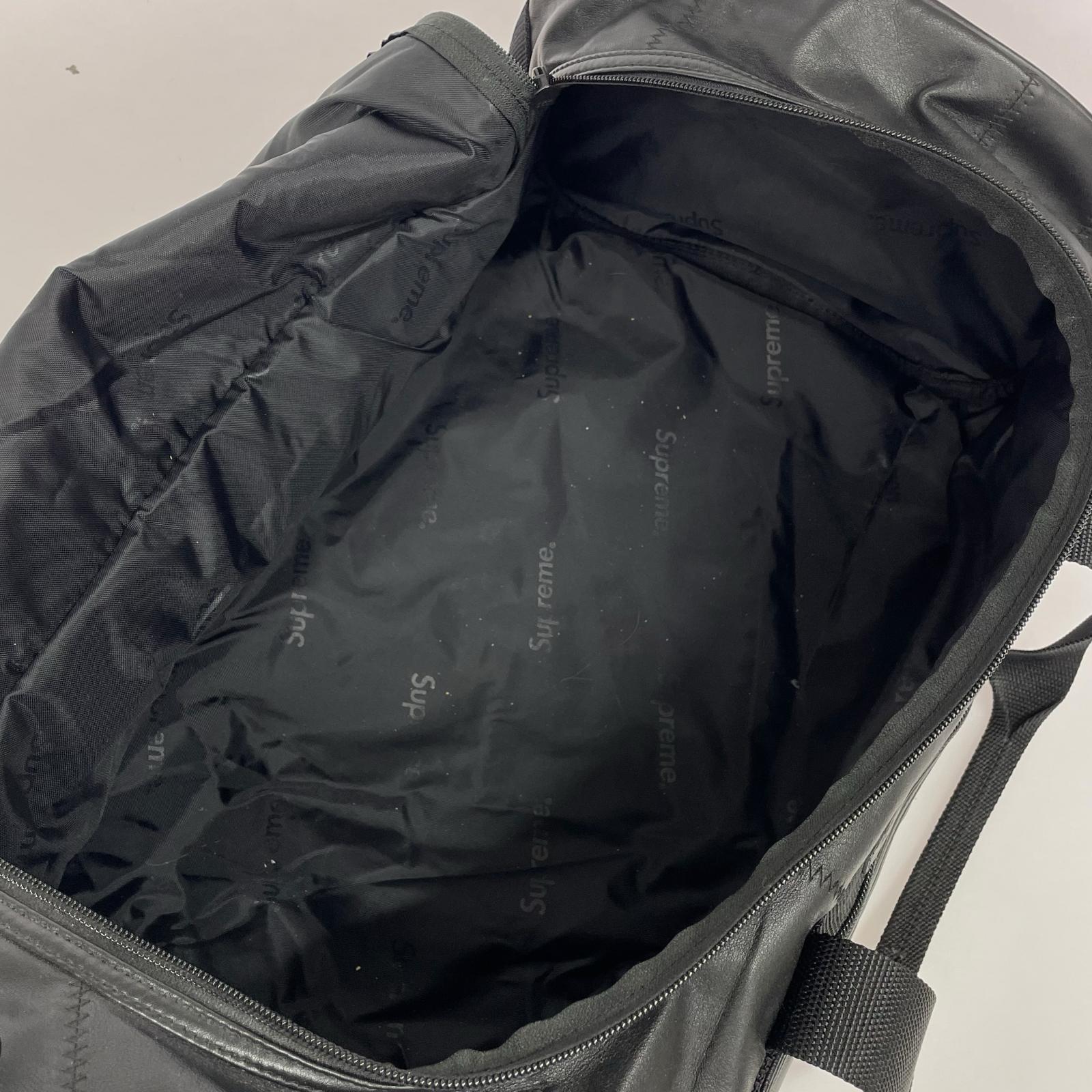 その他バッグ Patchwork Leather Duffle Bag BLK ブラック